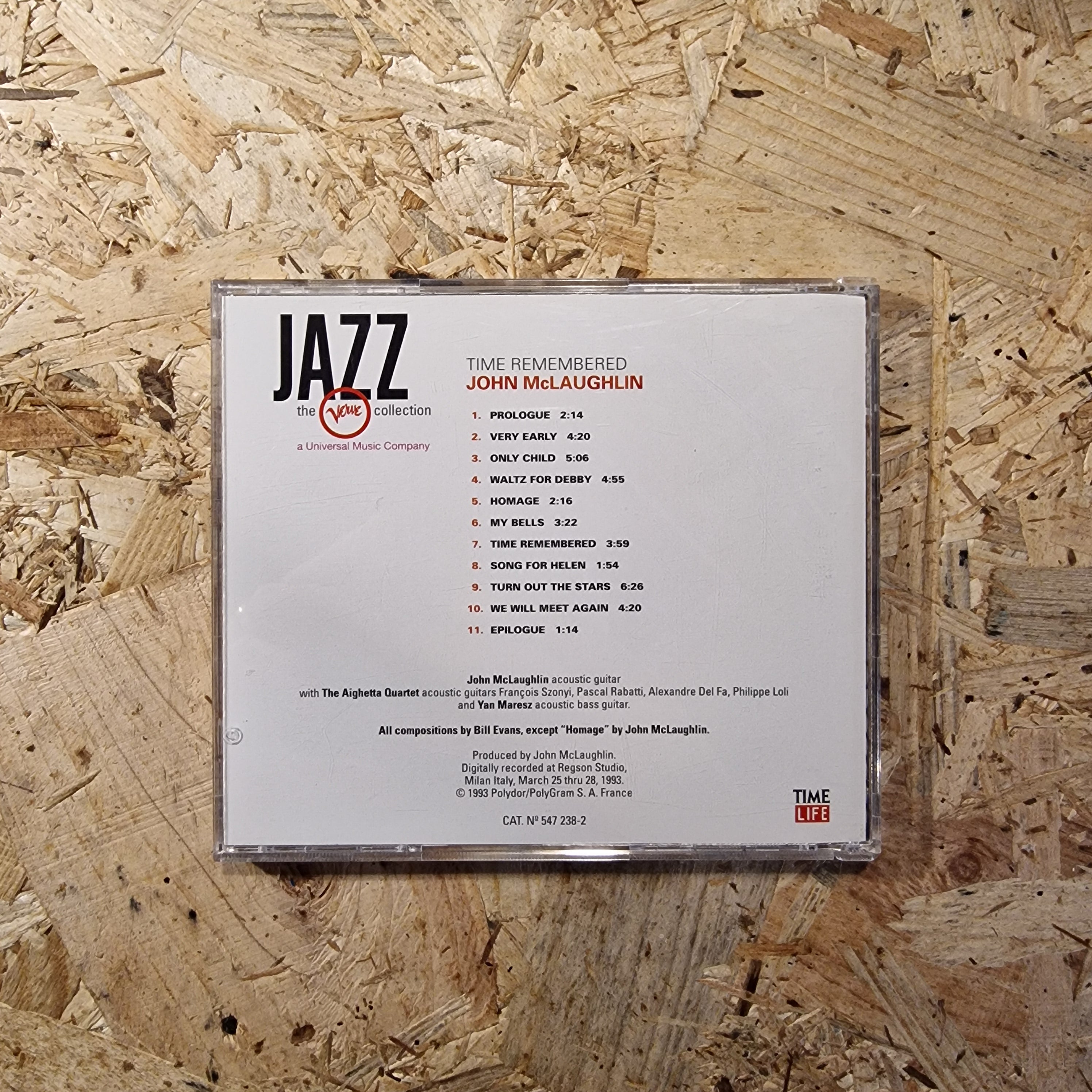 John McLaughlin – Time Remembered