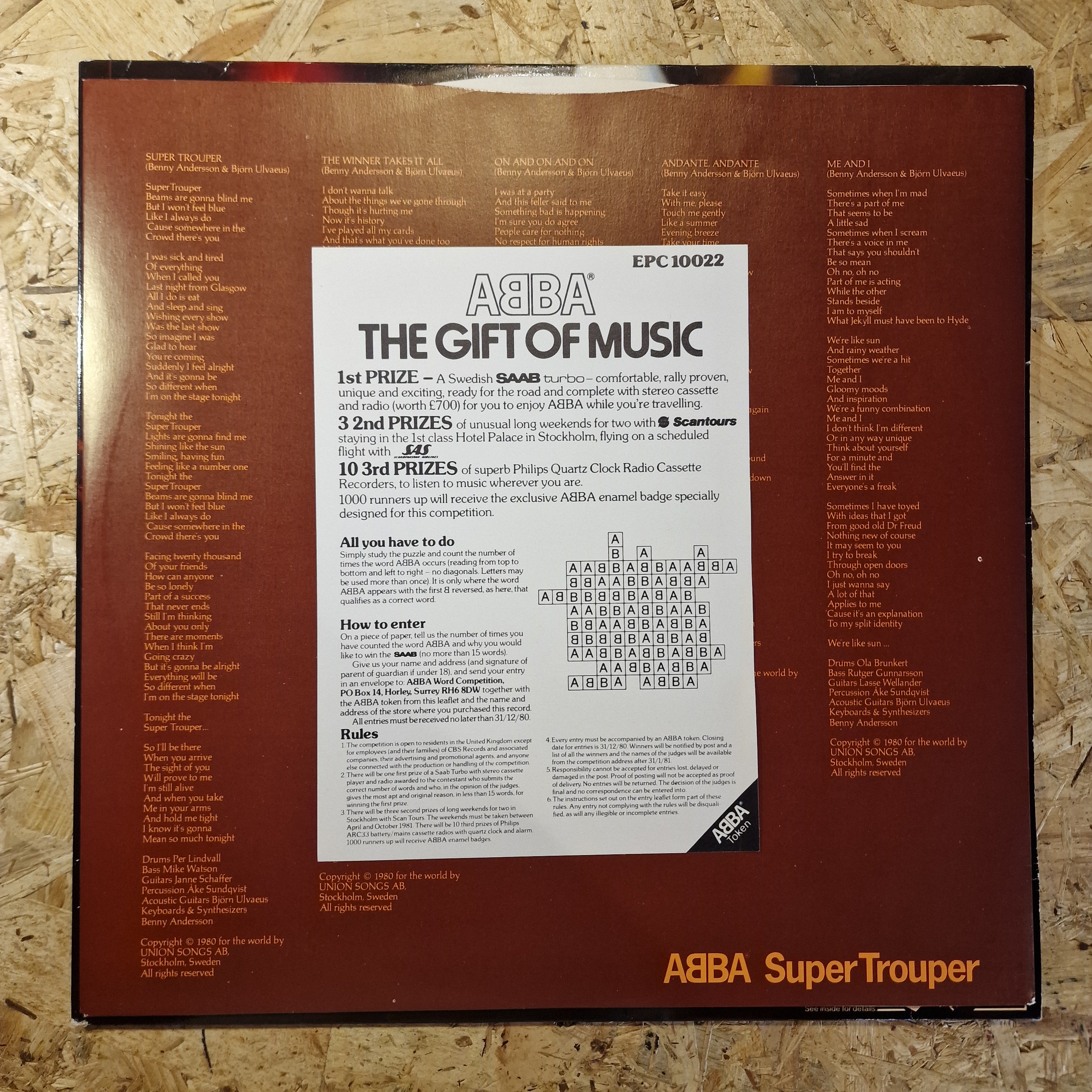 ABBA – Super Trouper