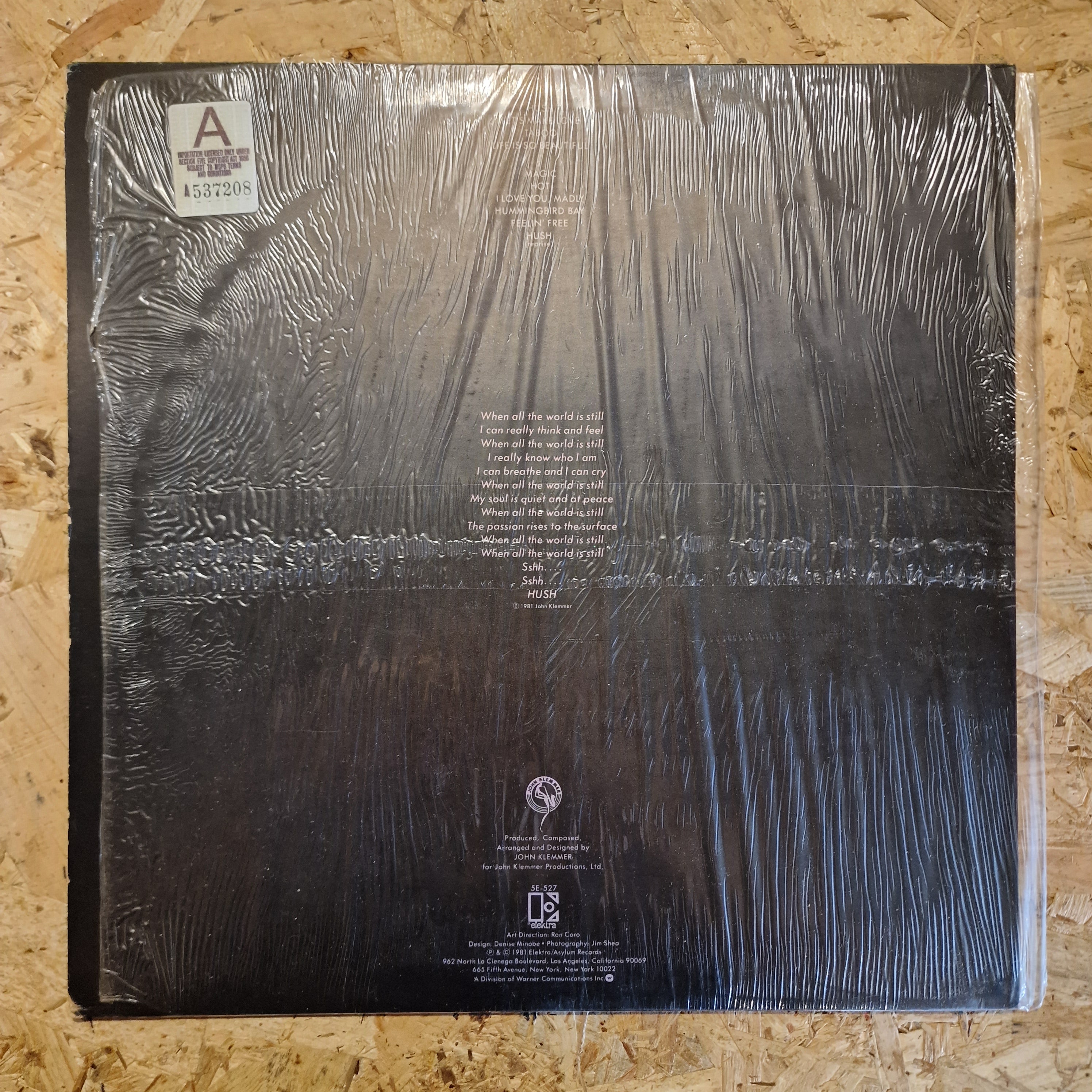 John Klemmer – Hush