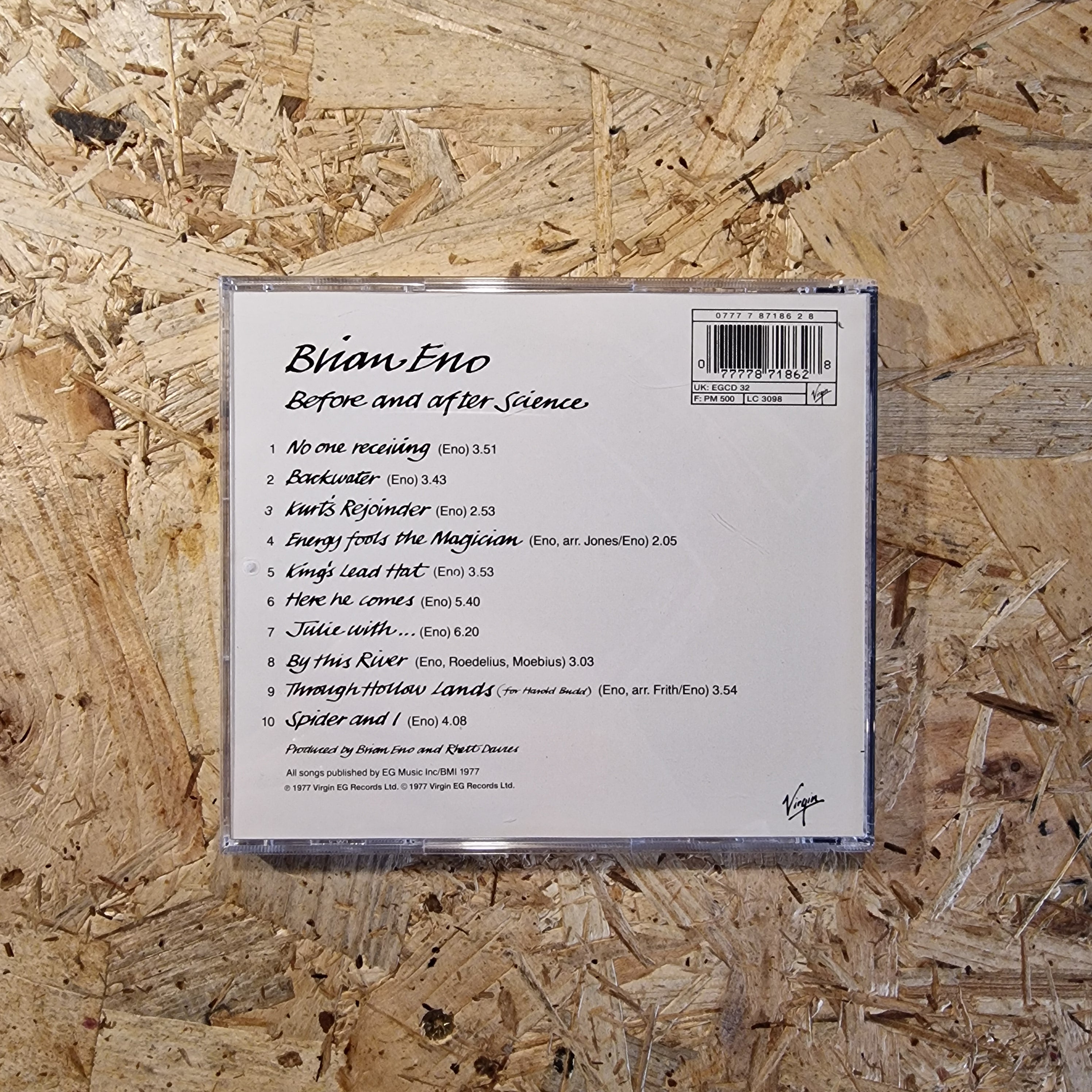 Brian Eno – Before And After Science