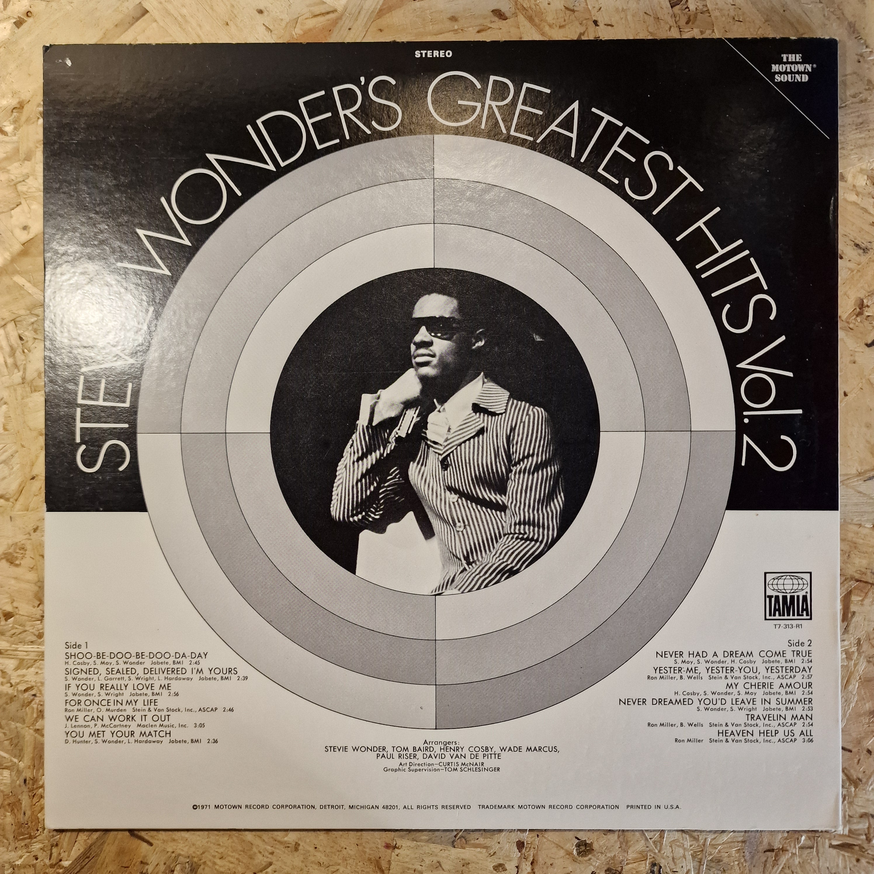 Stevie Wonder ‎– Stevie Wonder's Greatest Hits Vol. 2