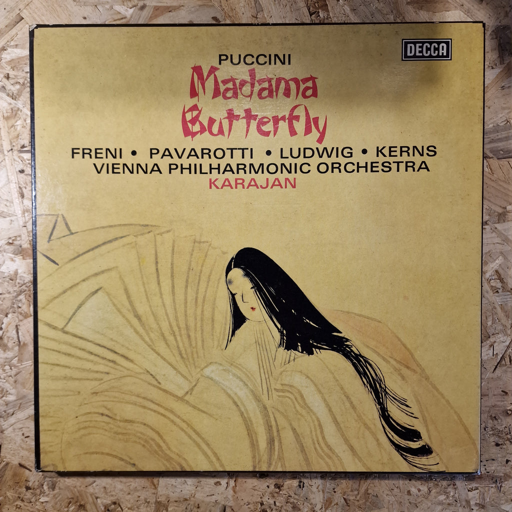 Puccini - Freni, Pavarotti, Ludwig, Kerns, Vienna Philharmonic Orchestra, Karajan – Madama Butterfly