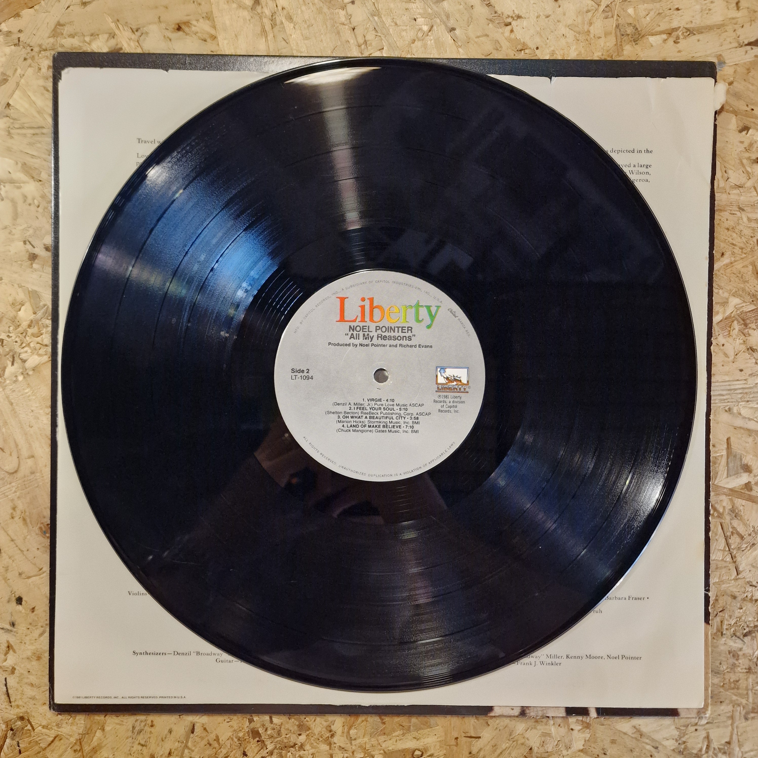 Noel Pointer – All My Reasons