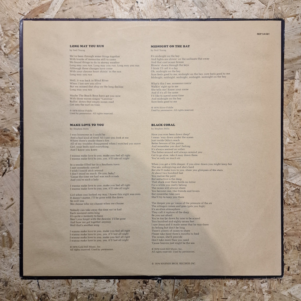 The Stills-Young Band – Long May You Run