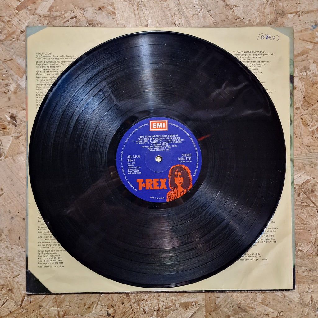 Marc Bolan & T. Rex – Zinc Alloy And The Hidden Riders Of Tomorrow Or A Creamed Cage In August