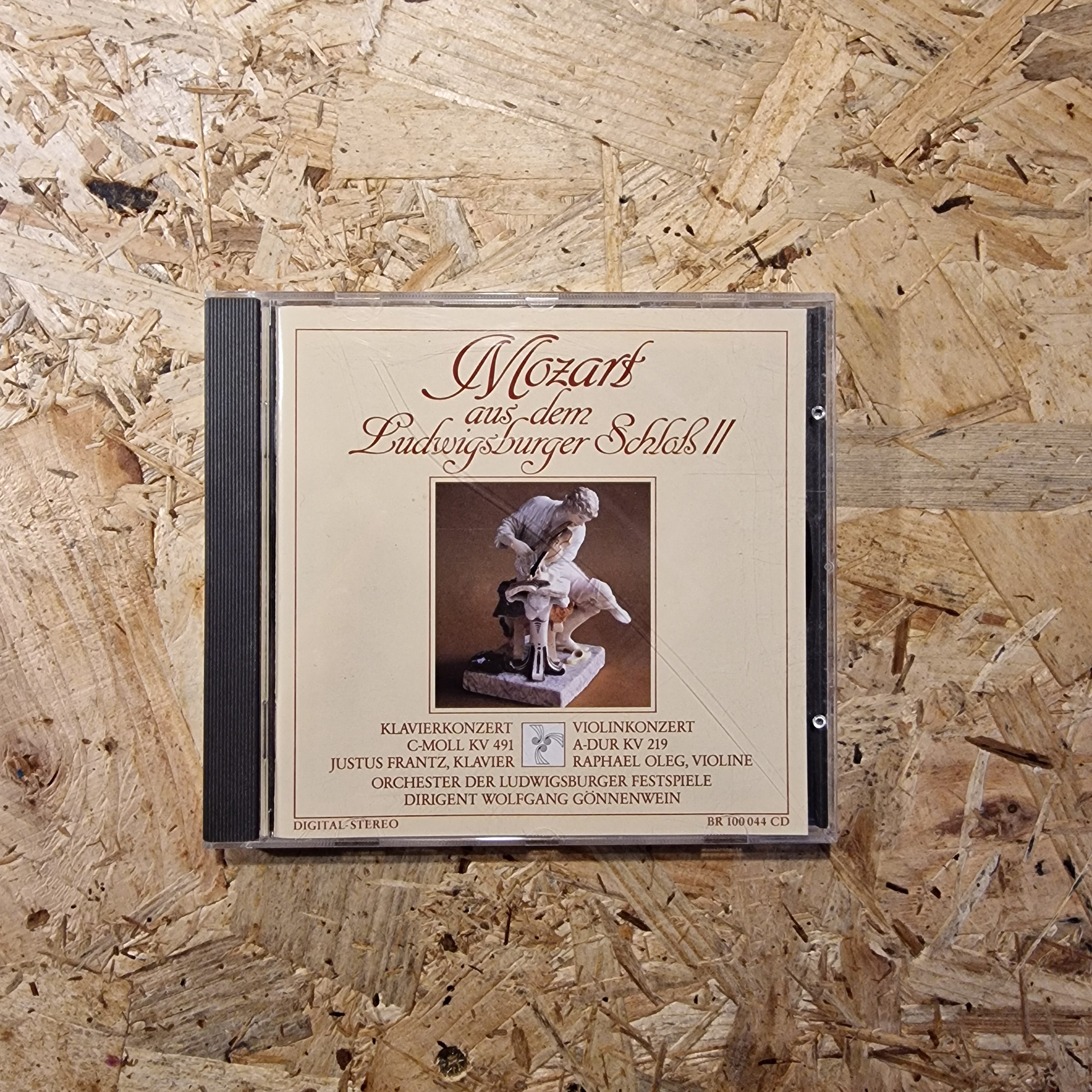 Mozart, Justus Frantz, Raphael Oleg, Orchester Der Ludwigsburger Festspiele, Wolfgang Gönnenwein – Mozart Aus Dem Ludwigsburger Schloß II