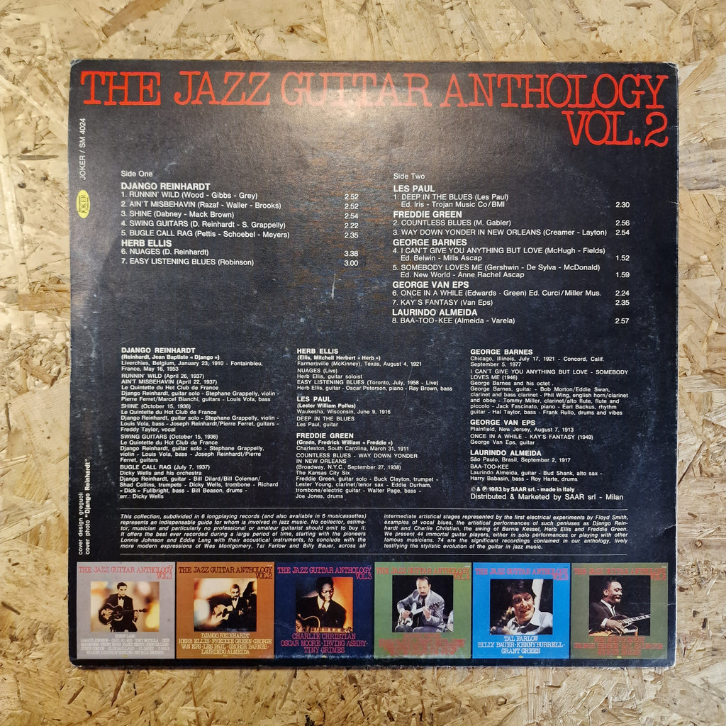 The Jazz Guitar Anthology Vol. 2