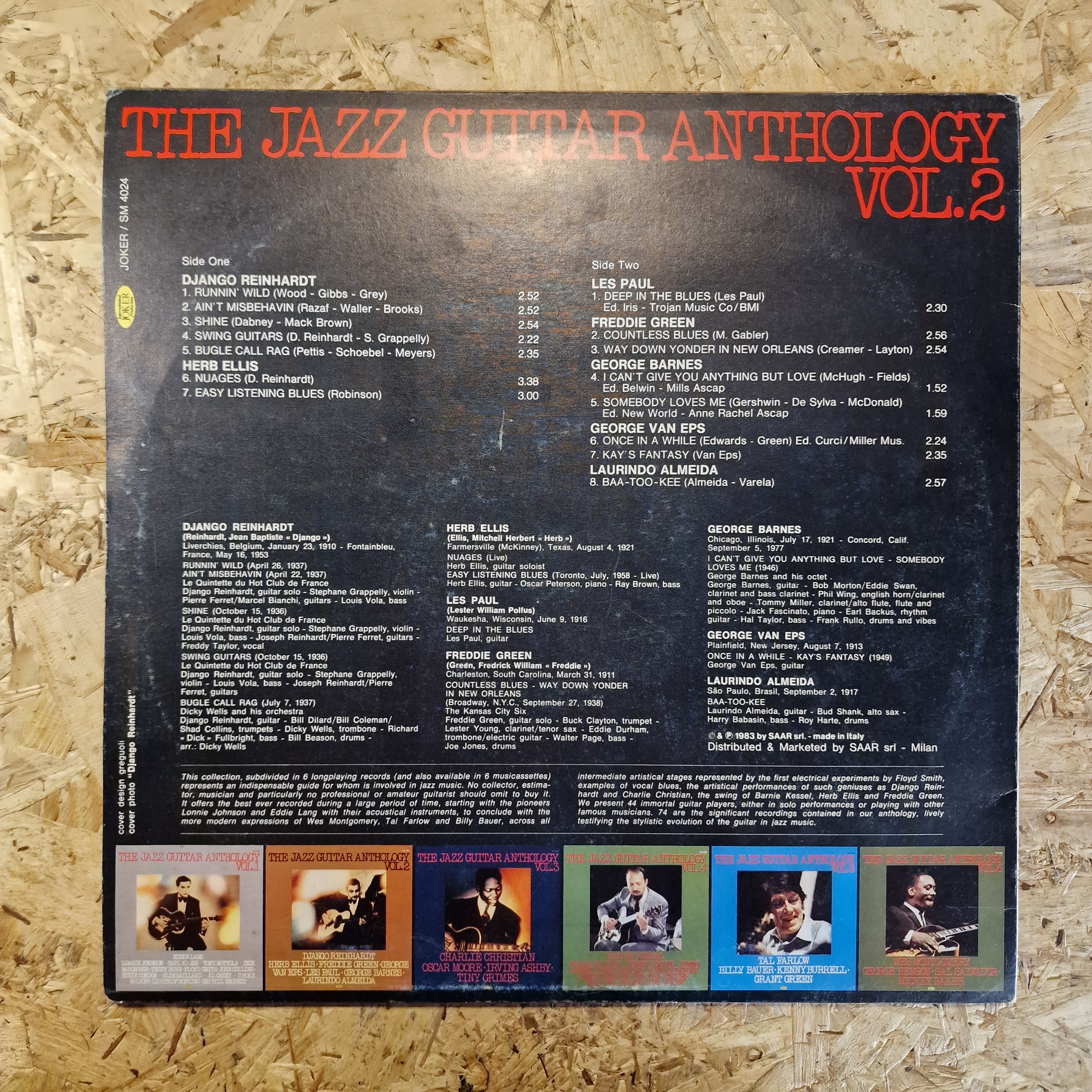 The Jazz Guitar Anthology Vol. 2