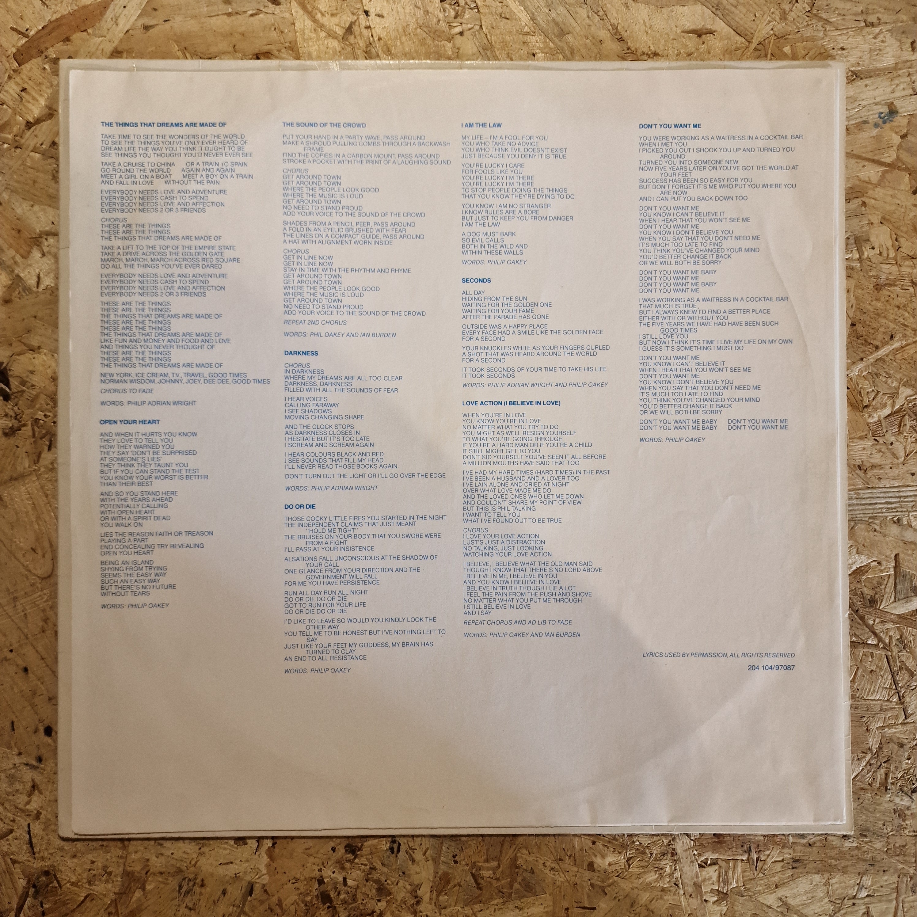 The Human League – Dare!