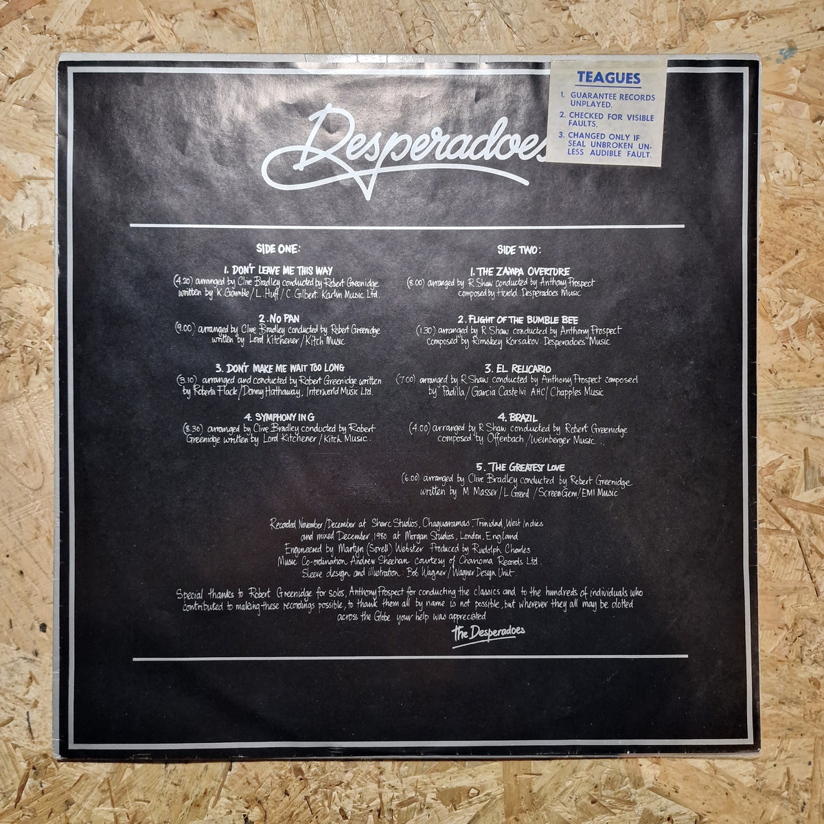 Desperadoes – Desperadoes