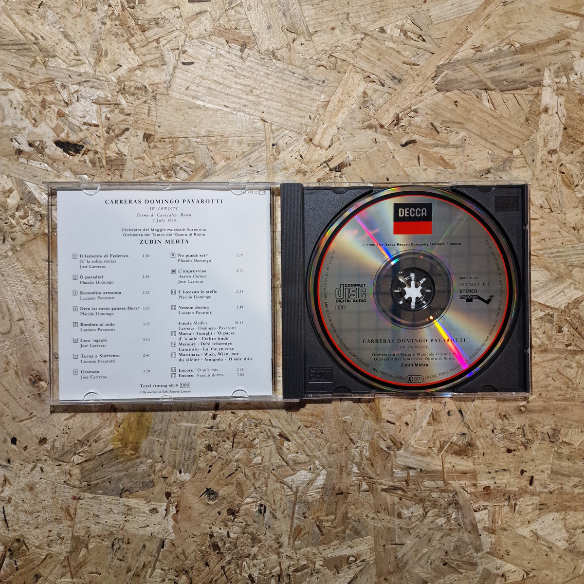 Carreras, Domingo, Pavarotti, Mehta – In Concert