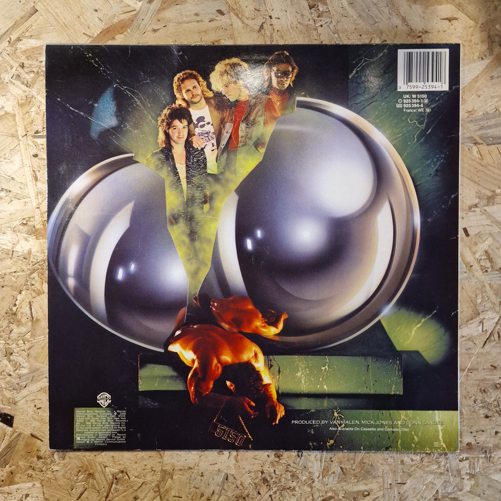 Van Halen ‎– 5150 1986 UK & European Press