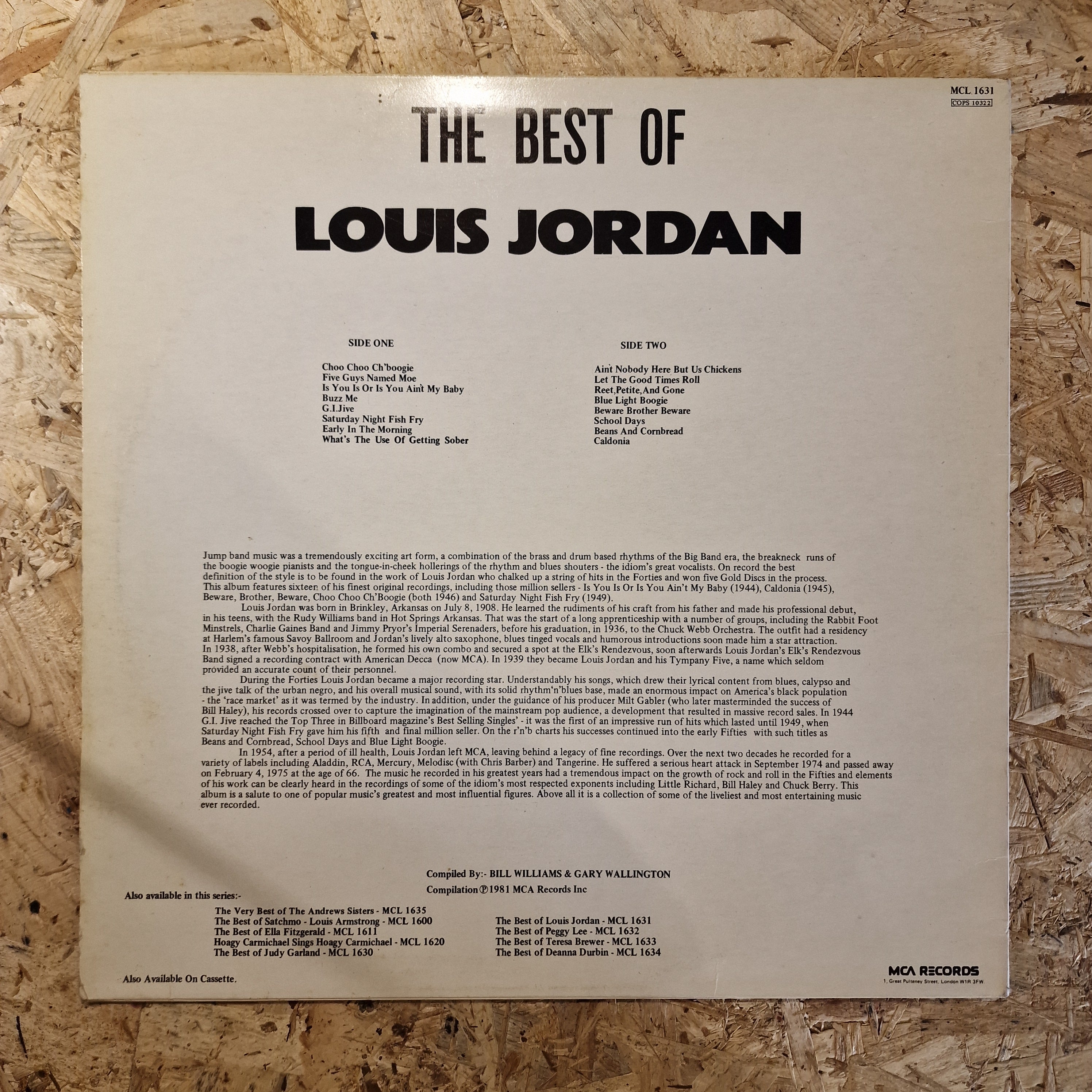 Louis Jordan – The Best Of Louis Jordan