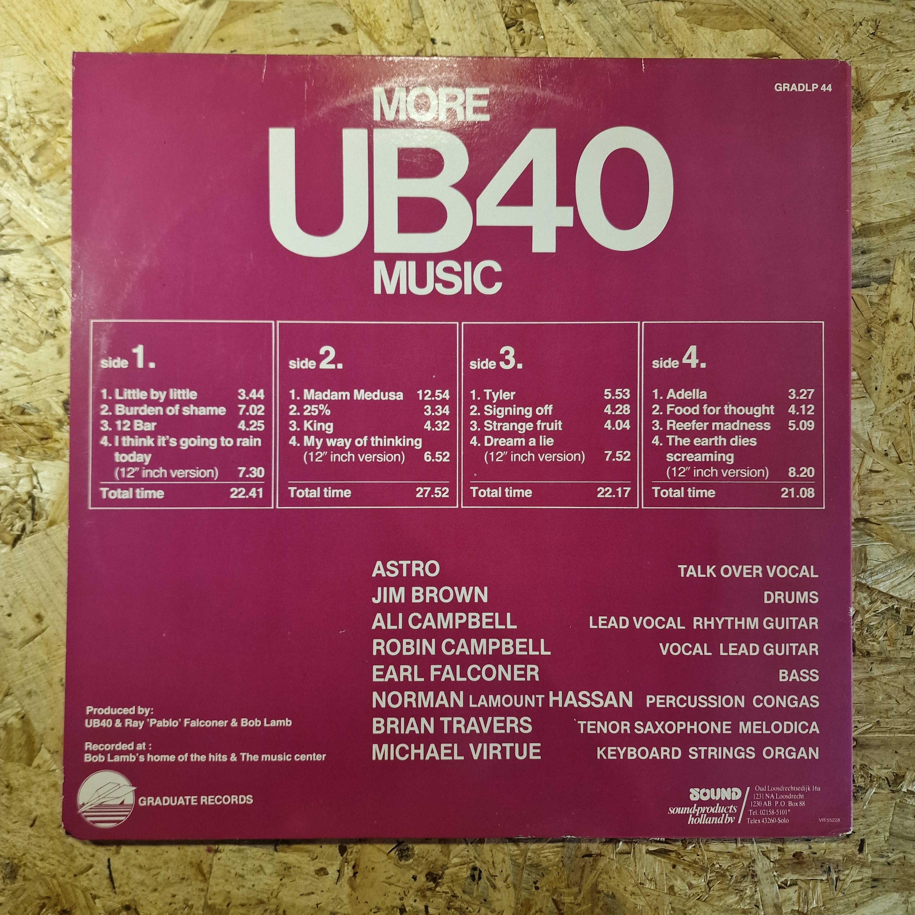 UB40 – More UB40 Music