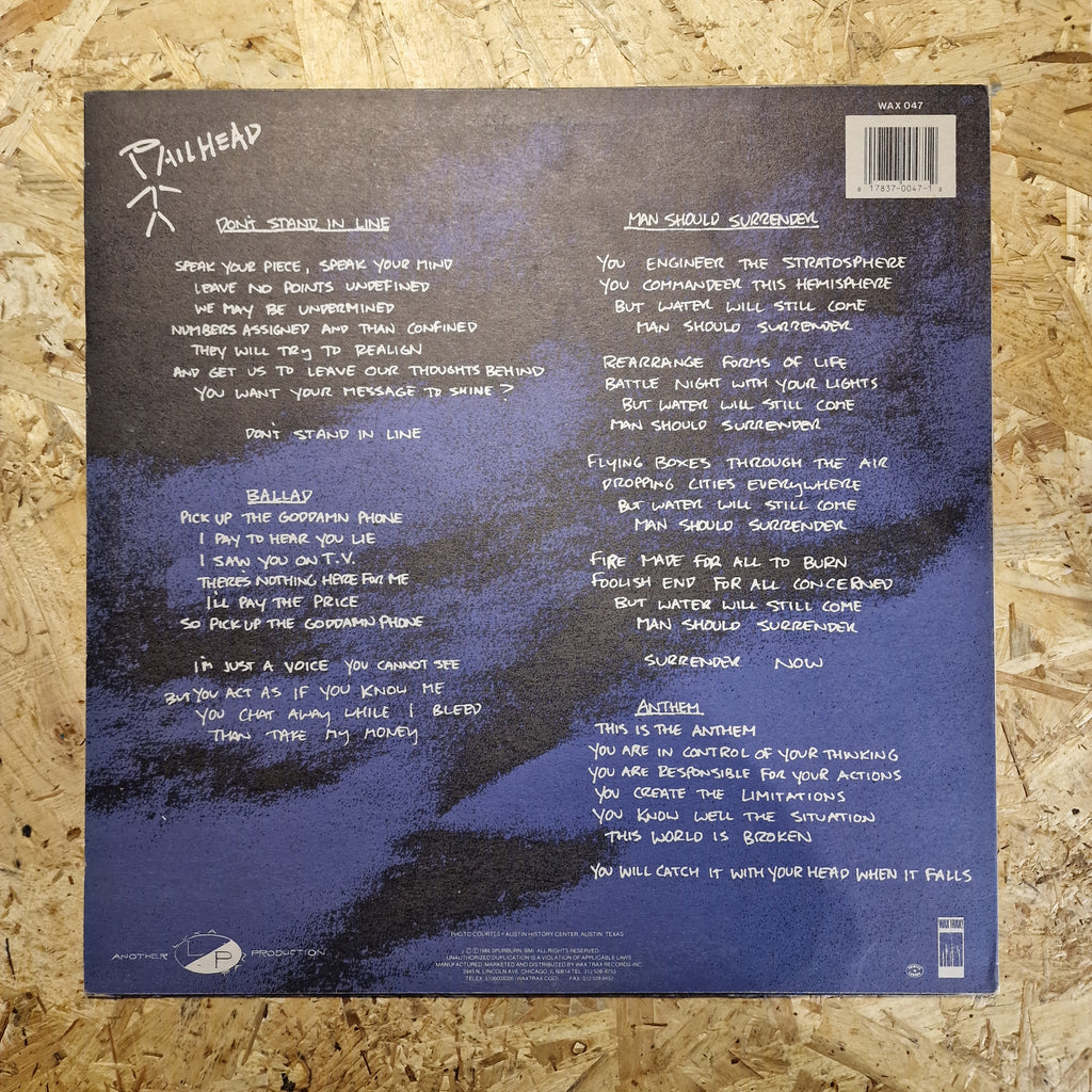 Pailhead – Trait