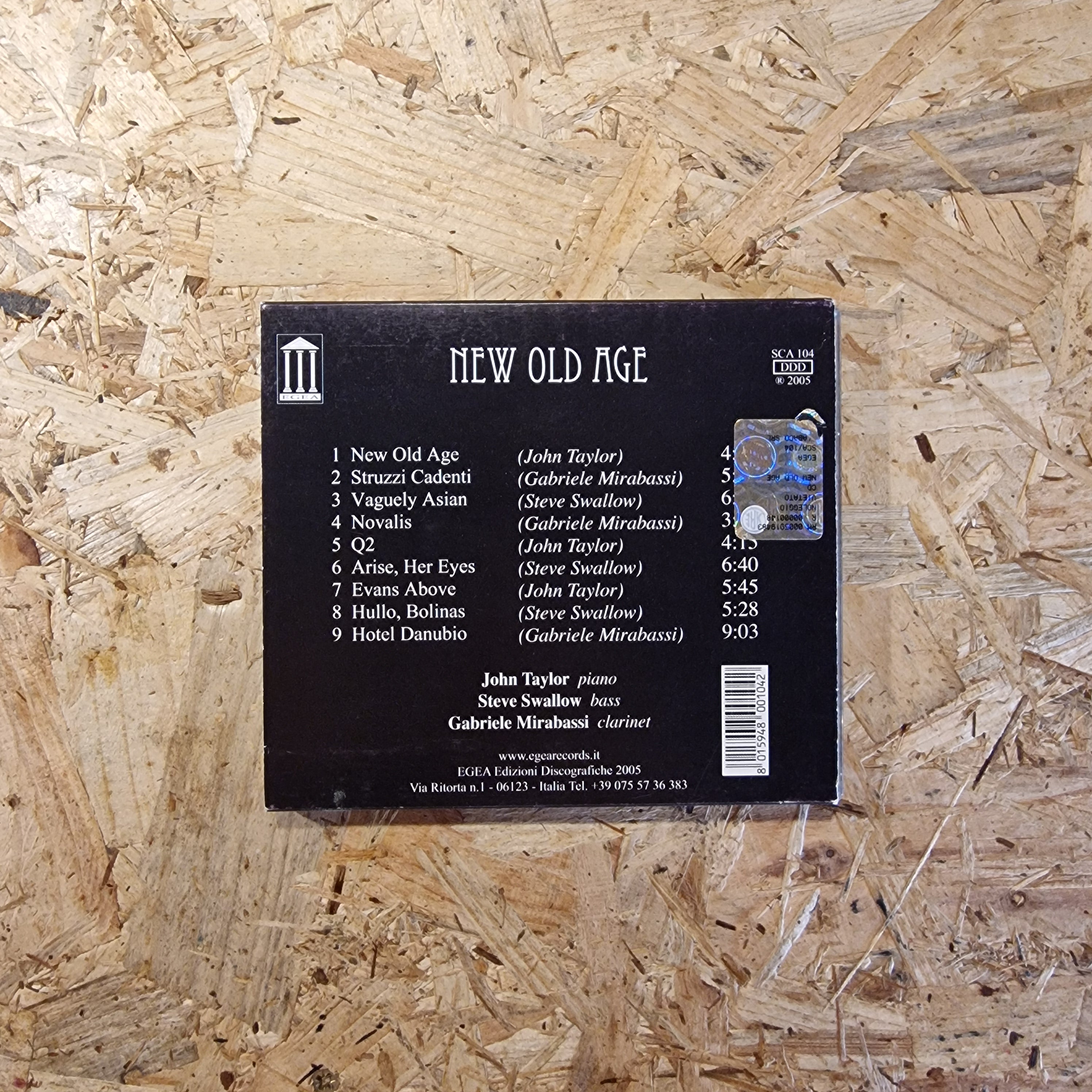 John Taylor, Steve Swallow, Gabriele Mirabassi – New Old Age