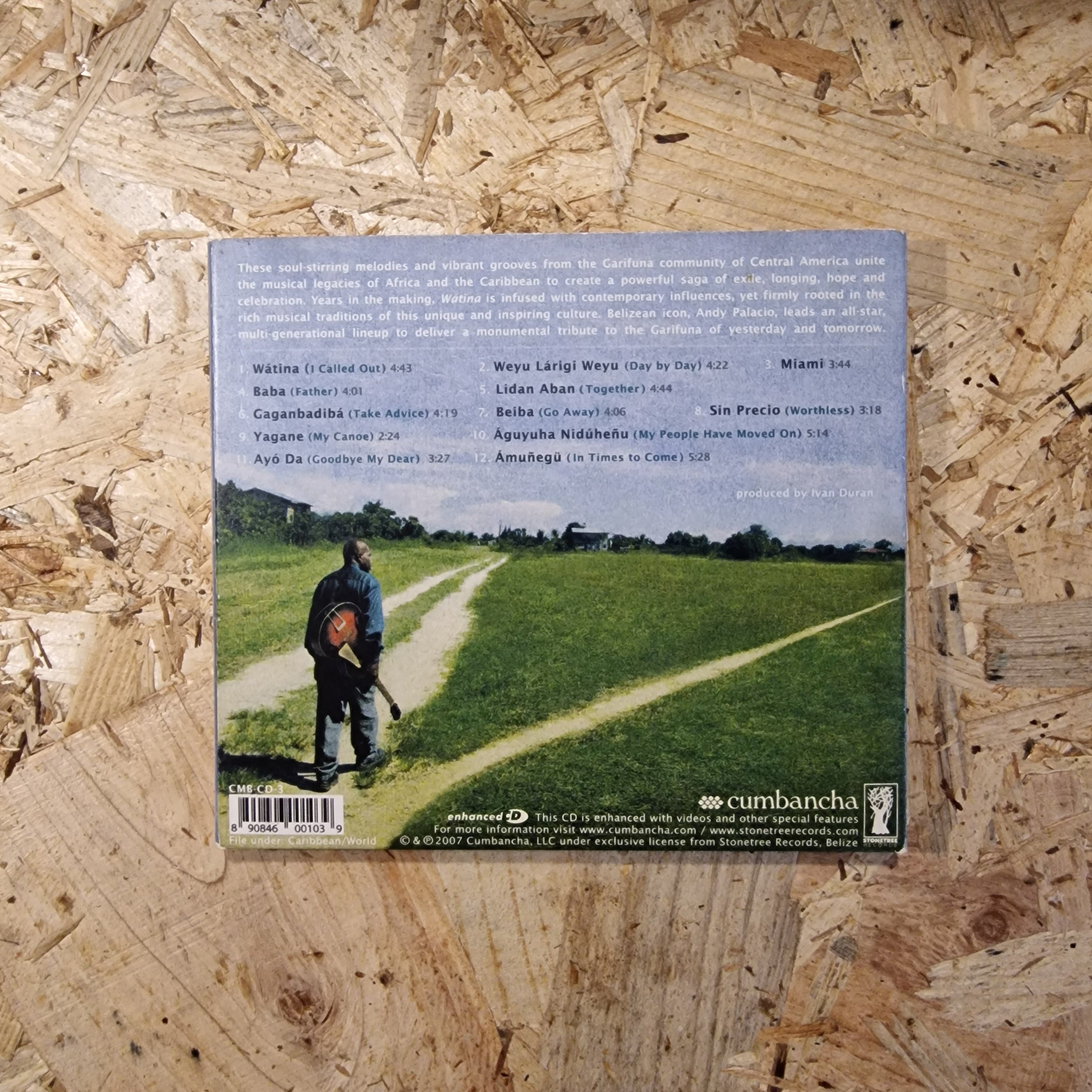 Andy Palacio & The Garifuna Collective ‎– Wátina