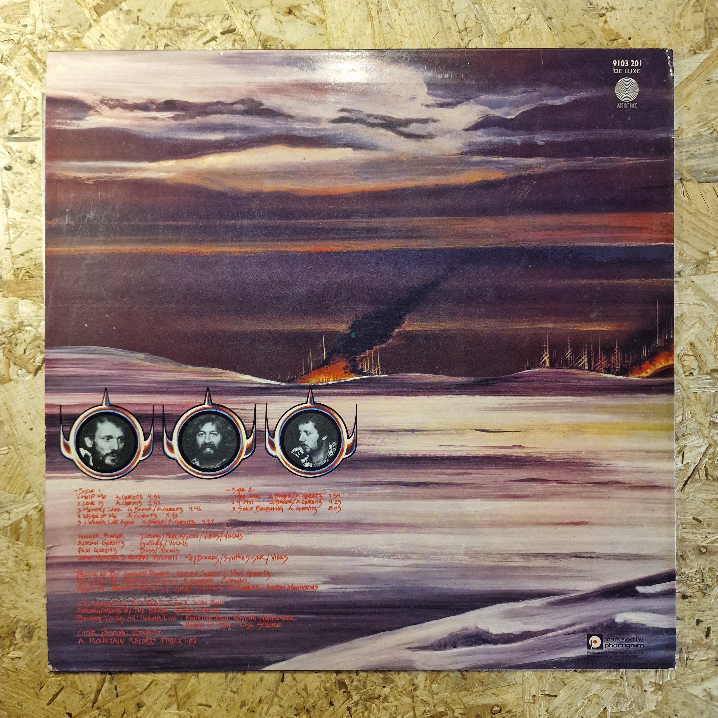The Baker Gurvitz Army – The Baker Gurvitz Army