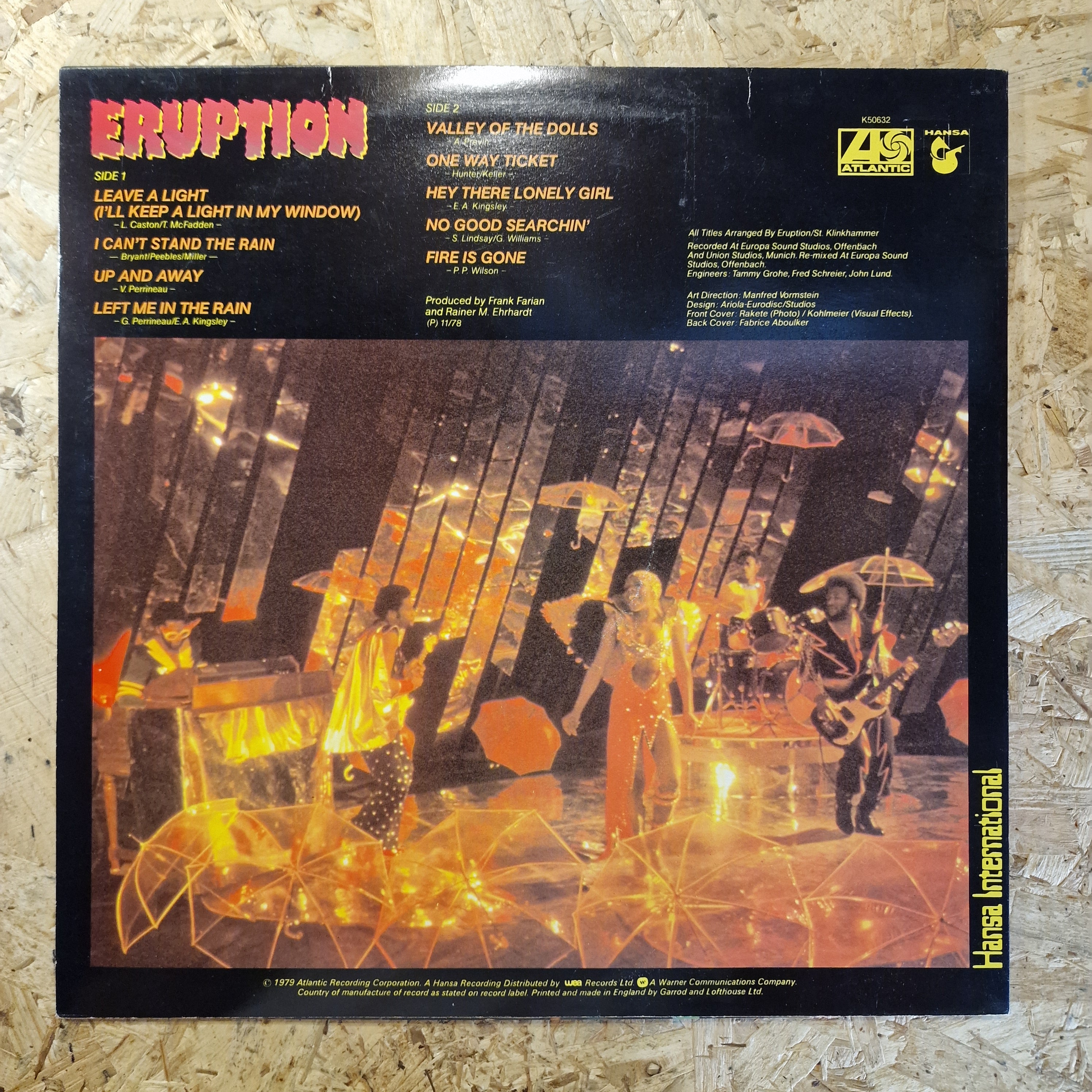Eruption – Leave A Light