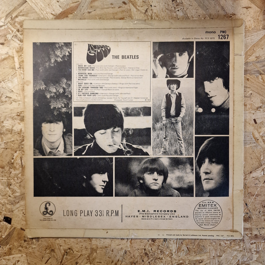 The Beatles ‎– Rubber Soul 2nd UK Press