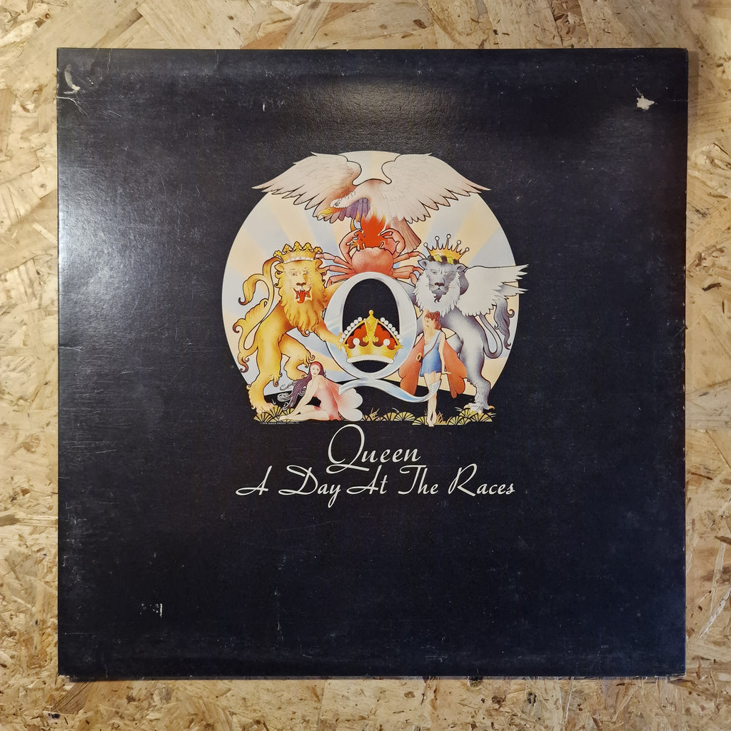 Queen ‎– A Day At The Races 1976 UK Press