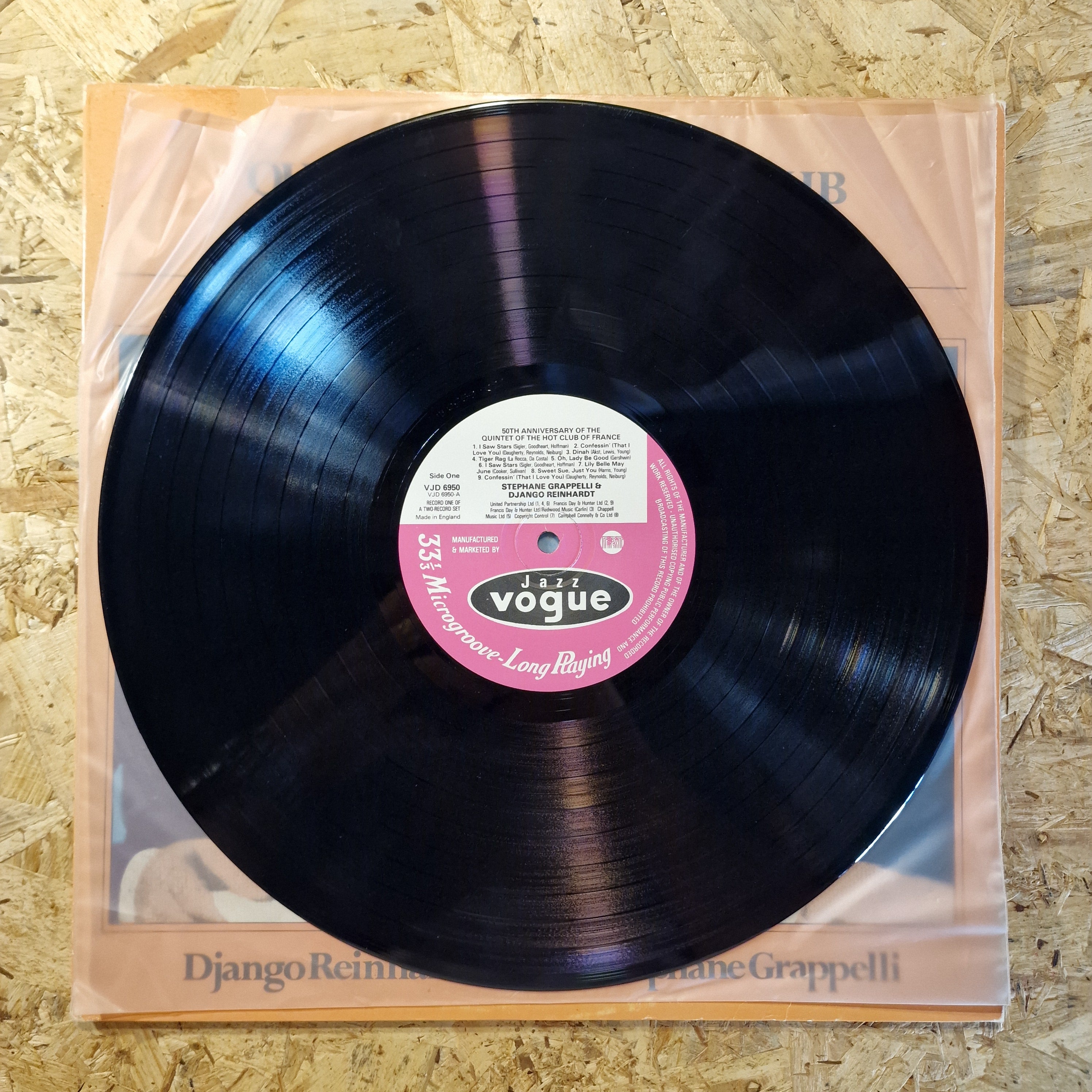 Quintet Of The Hot Club Of France, Django Reinhart, Stéphane Grappelli – Fiftieth Anniversary