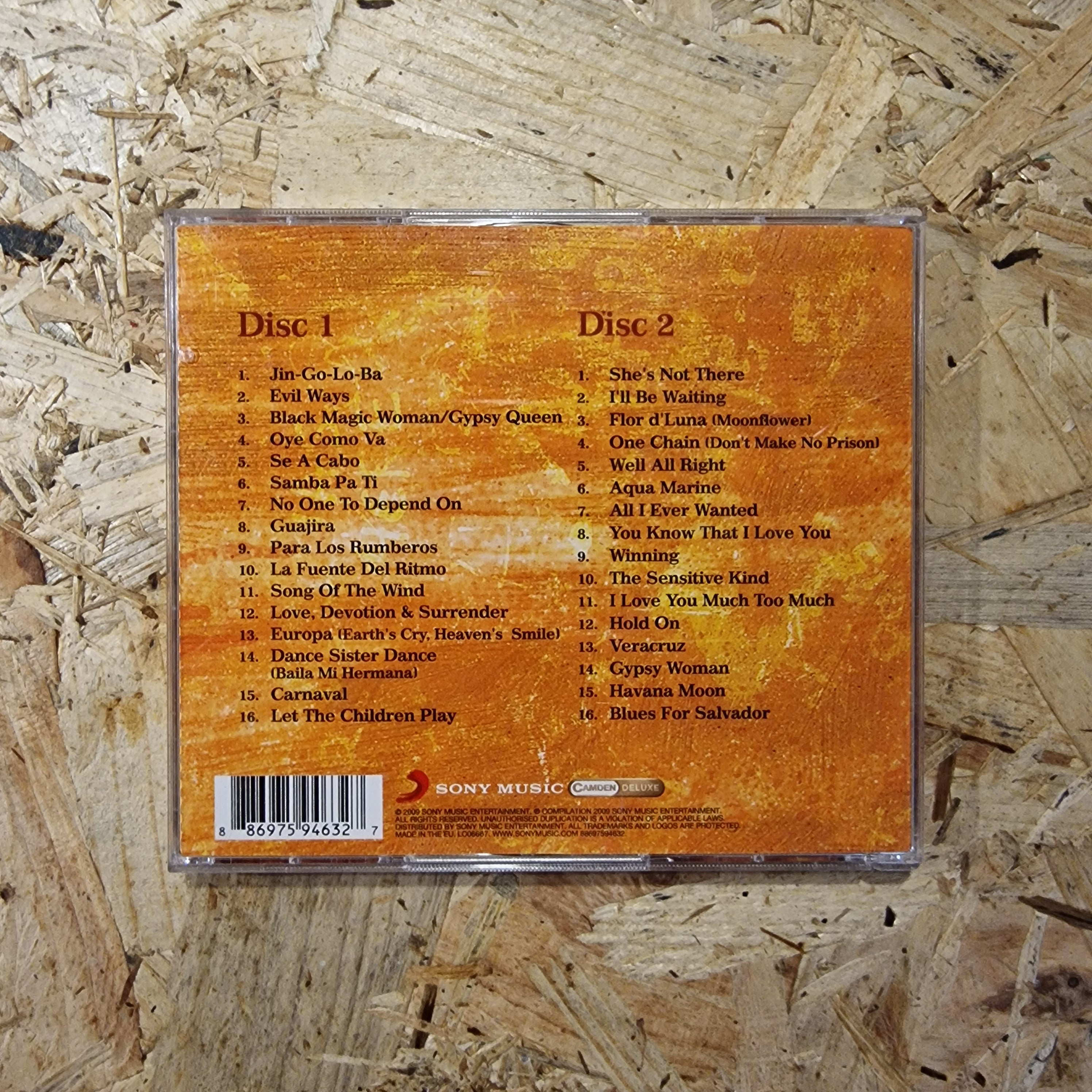 Santana ‎– Carnaval: The Best Of Santana