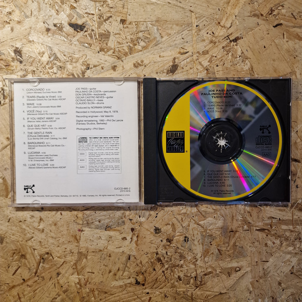Joe Pass And Paulinho Da Costa – Tudo Bem!