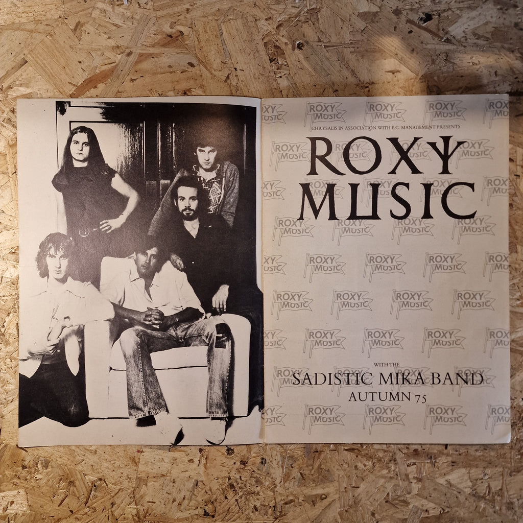 Roxy Music - Siren Tour Programme (1975)