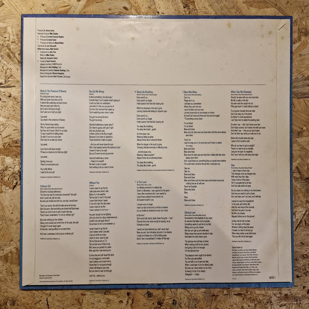 Alison Moyet – Raindancing UK Reissue