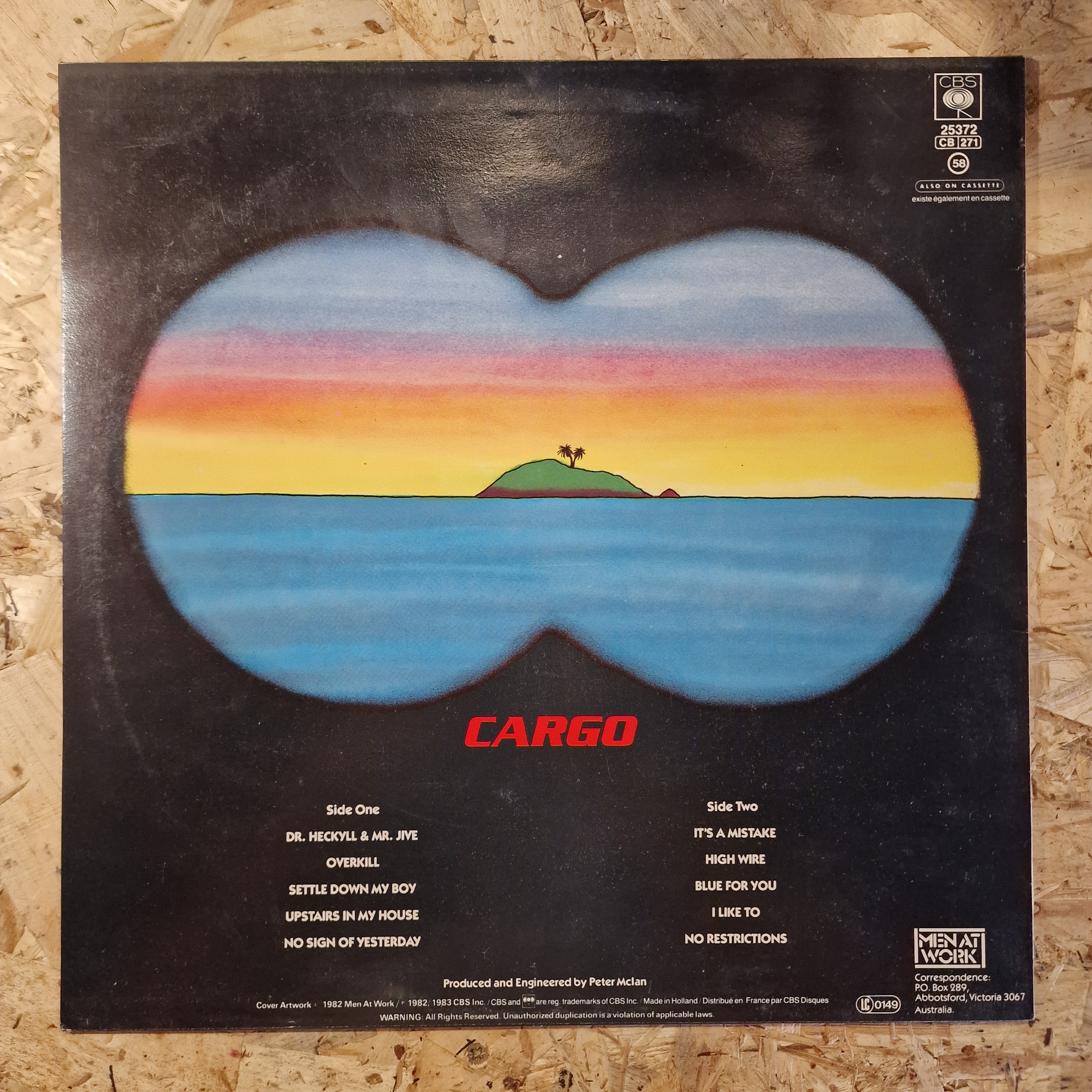 Men At Work ‎– Cargo