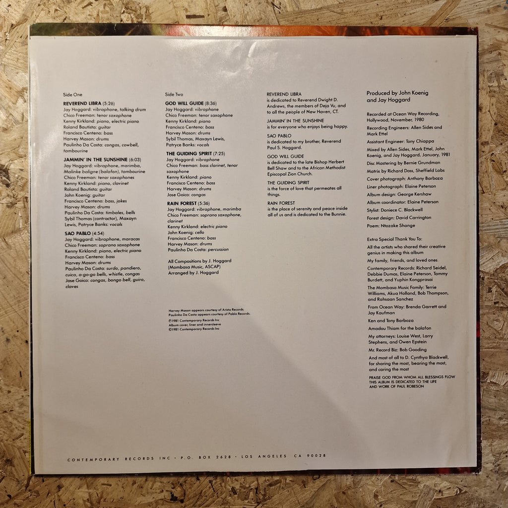 Jay Hoggard – Rain Forest