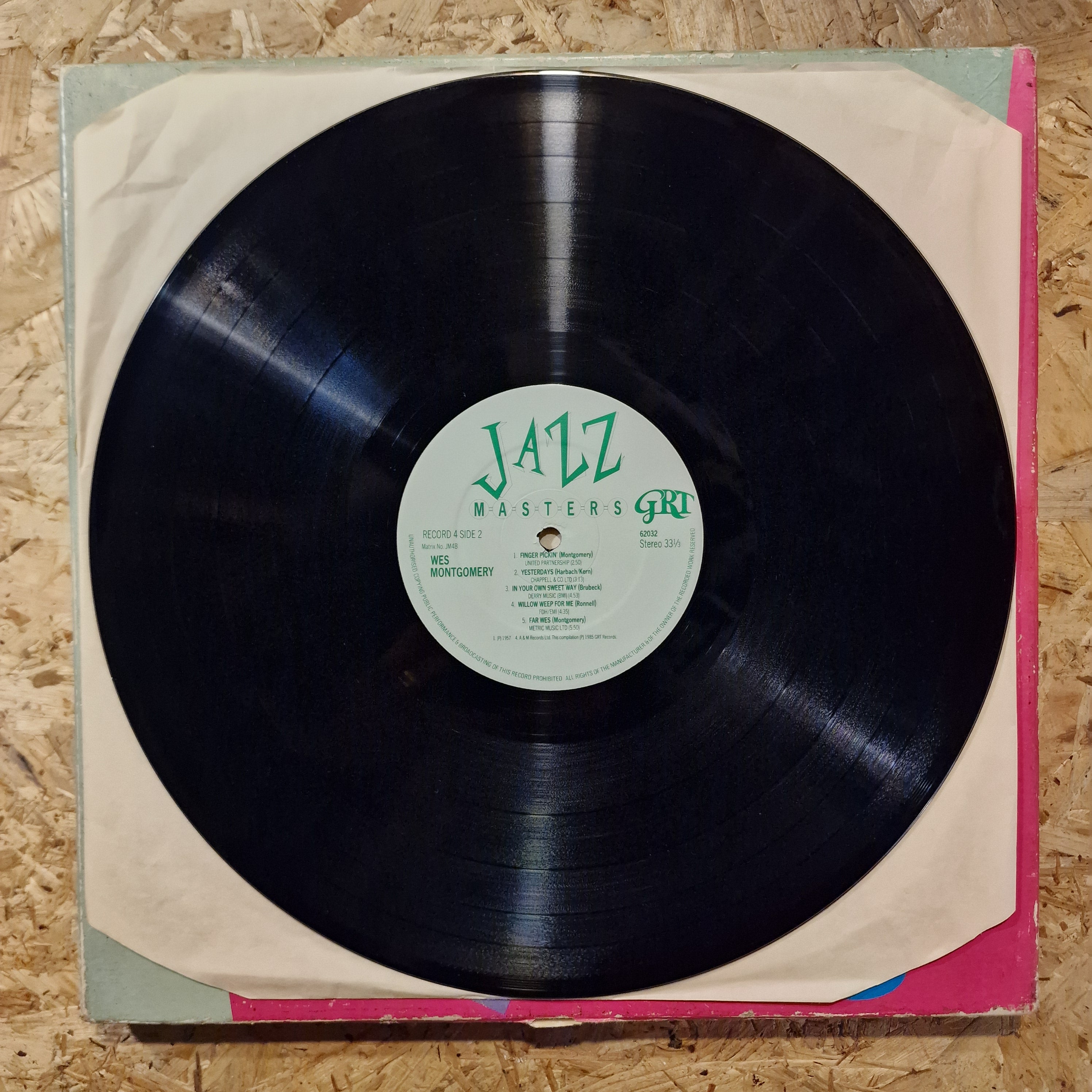 Jazz Masters - Jazz Compilation 1985 UK Press
