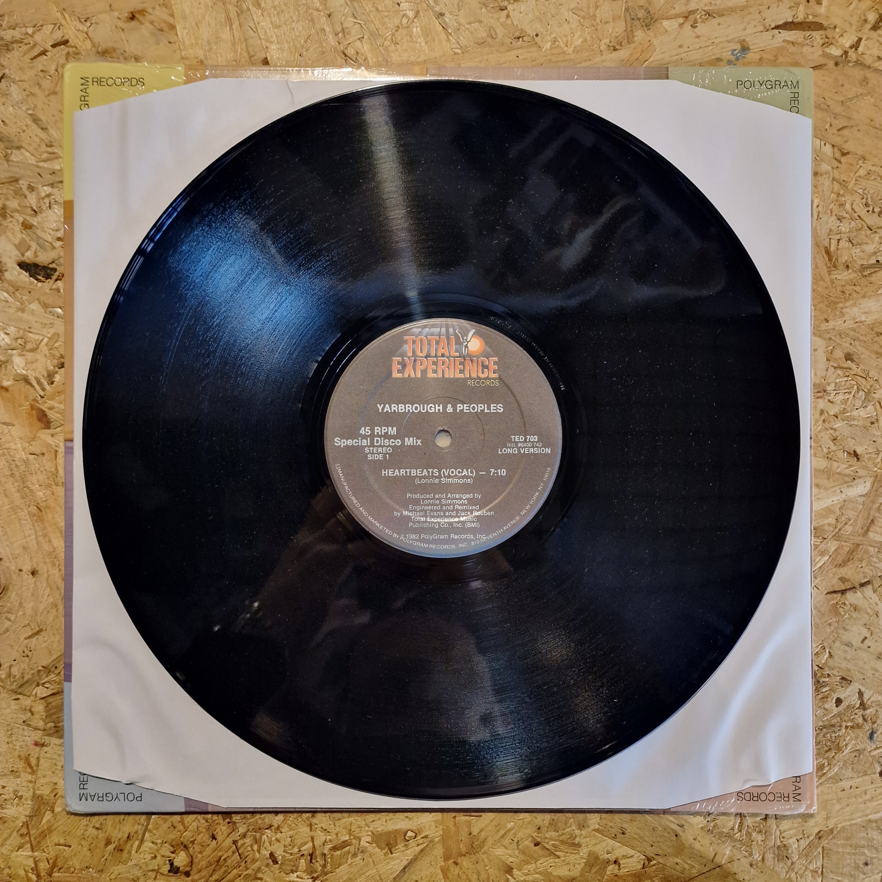 Yarbrough & Peoples ‎– Heartbeats