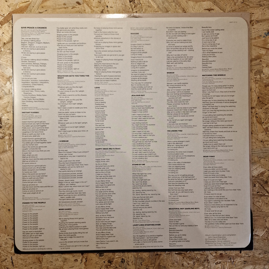 John Lennon – The John Lennon Collection
