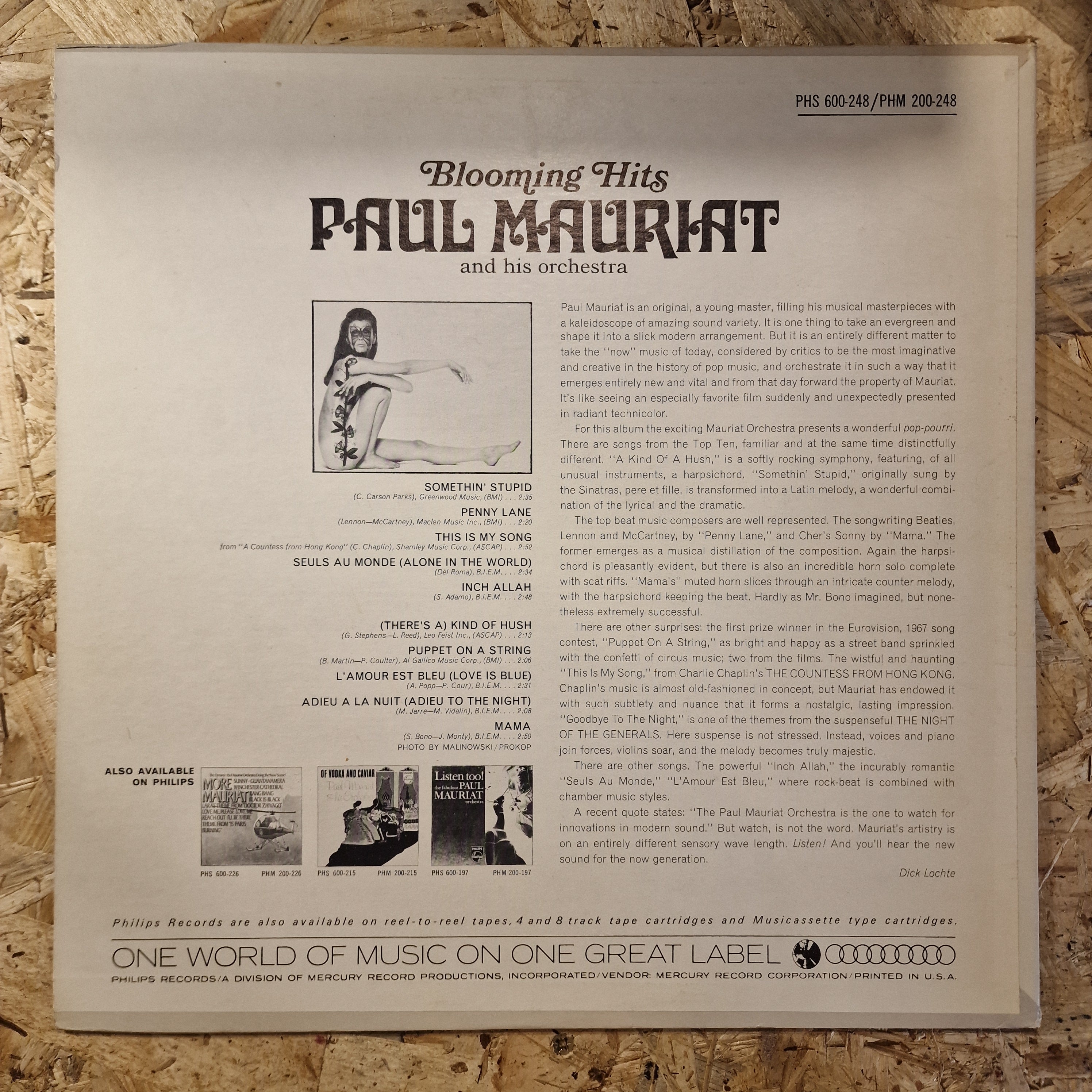 Paul Mauriat And His Orchestra – Blooming Hits