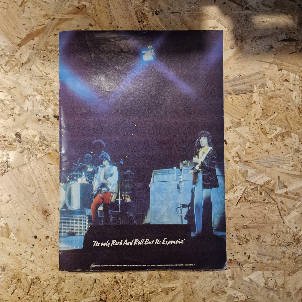 The Rolling Stones - Black and Blue Tour of Europe '76 Original Programme