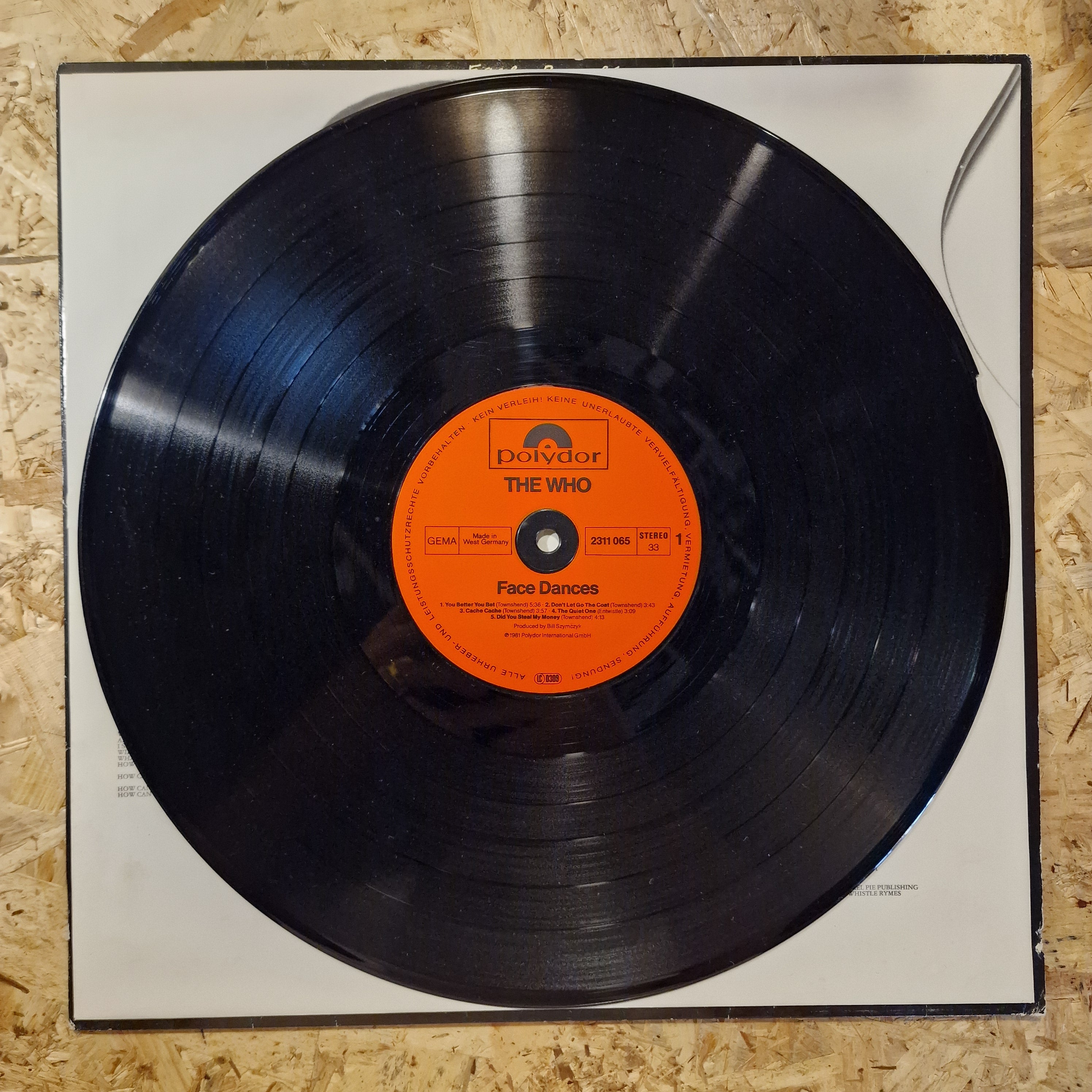 The Who – Face Dances – Sounds + Grounds