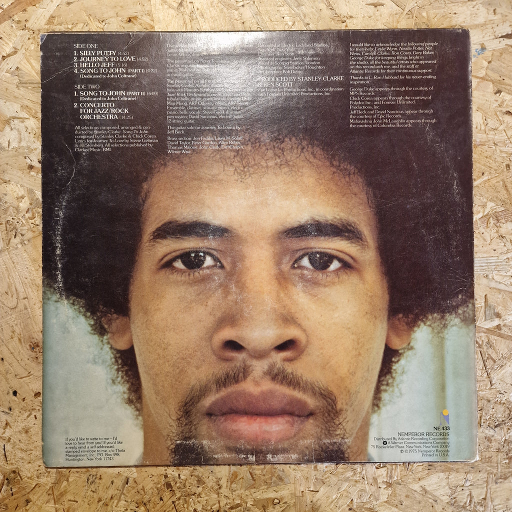Stanley Clarke ‎– Journey To Love