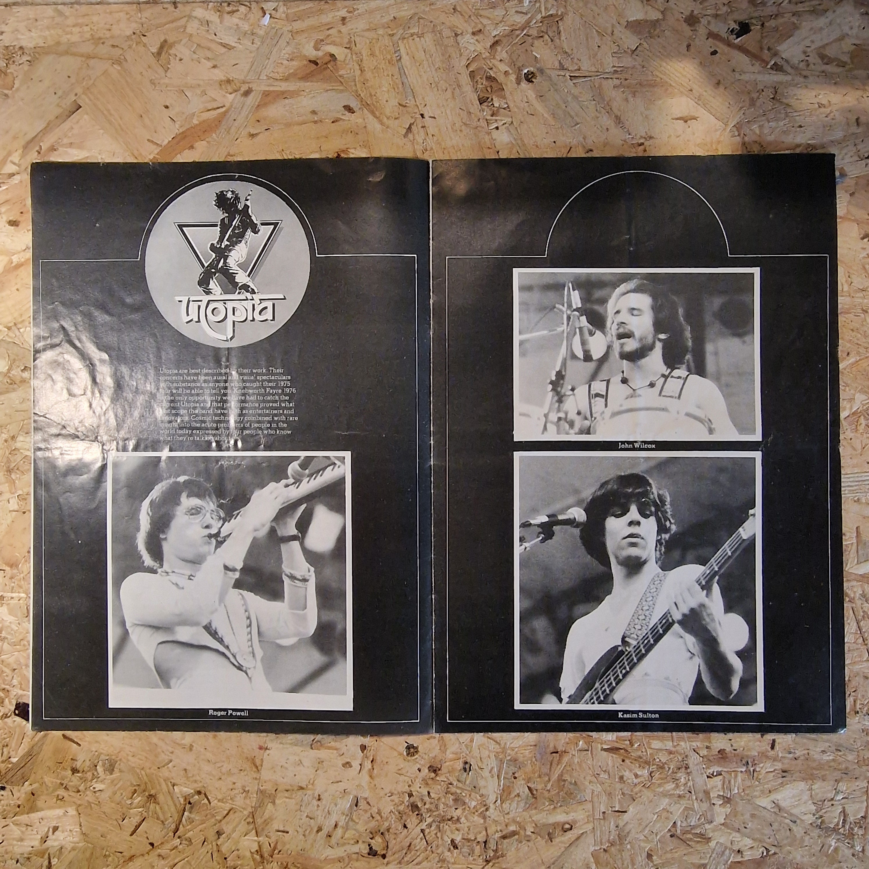 Todd Rundren's - Utopia UK Tour Programme (1975)