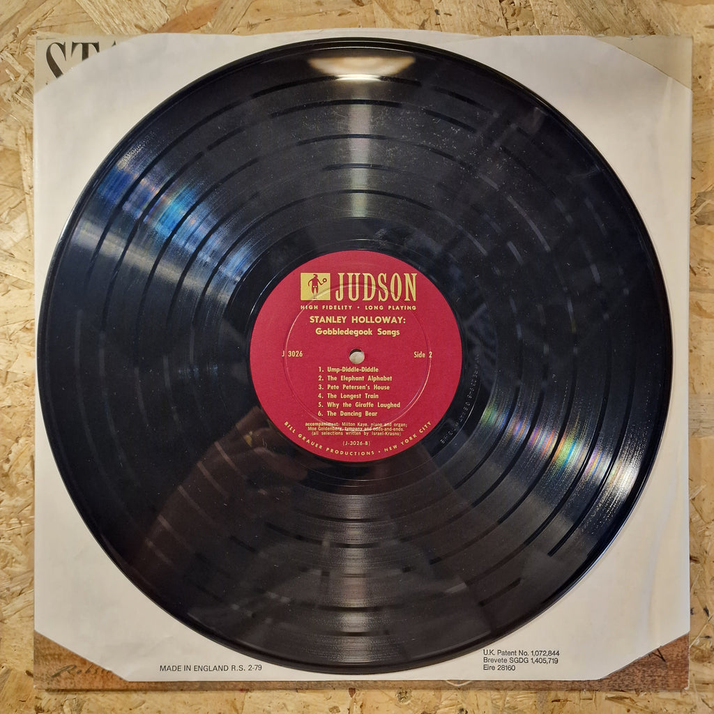 Stanley Holloway Accompanied By The Gobbledegook Symphony Orchestra – Gobbledegook Songs
