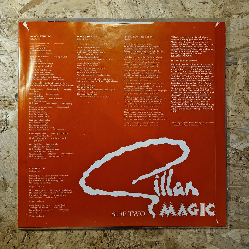 Gillan – Magic
