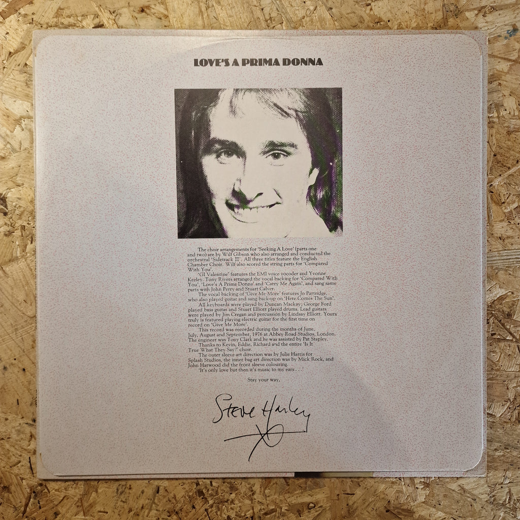 Steve Harley And Cockney Rebel – Love's A Prima Donna