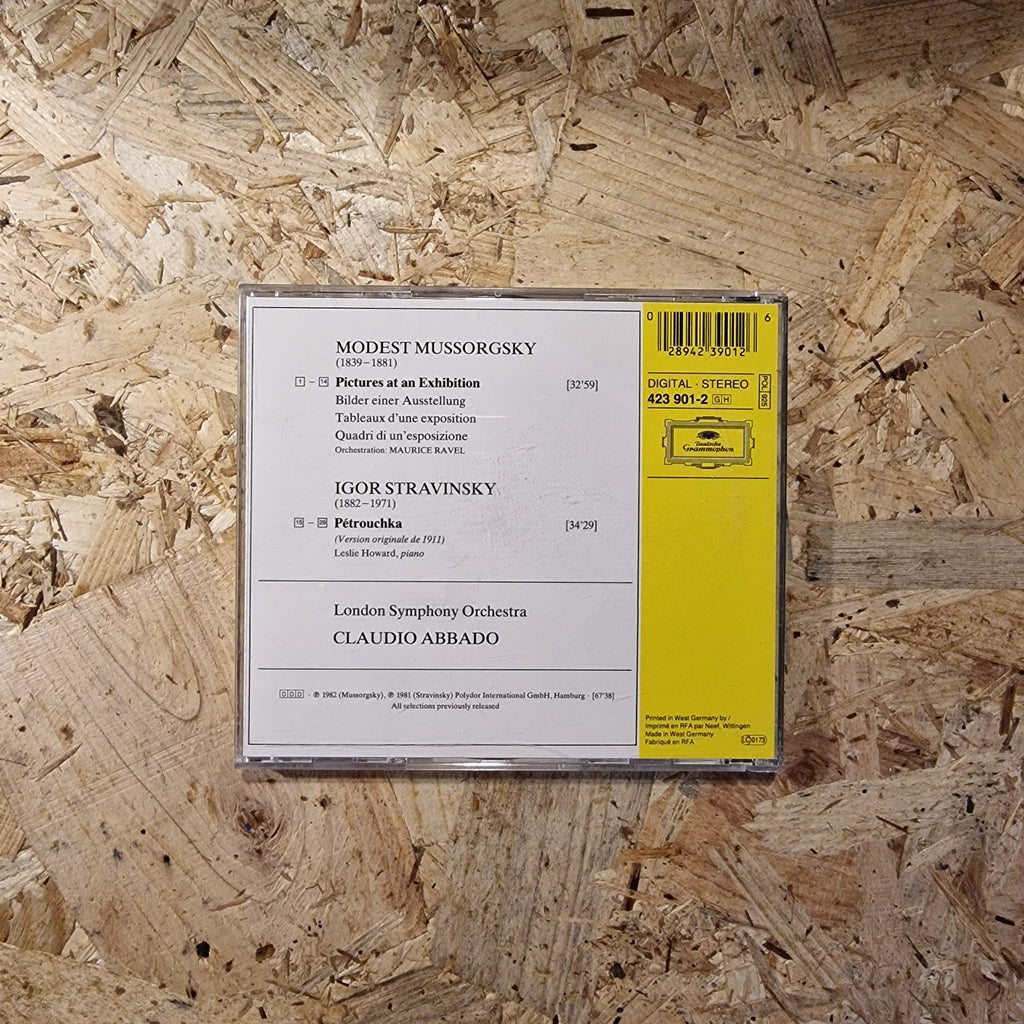 Mussorgsky / Ravel - Stravinsky : London Symphony Orchestra, Claudio Abbado – Pictures At An Exhibition / Pétrouchka