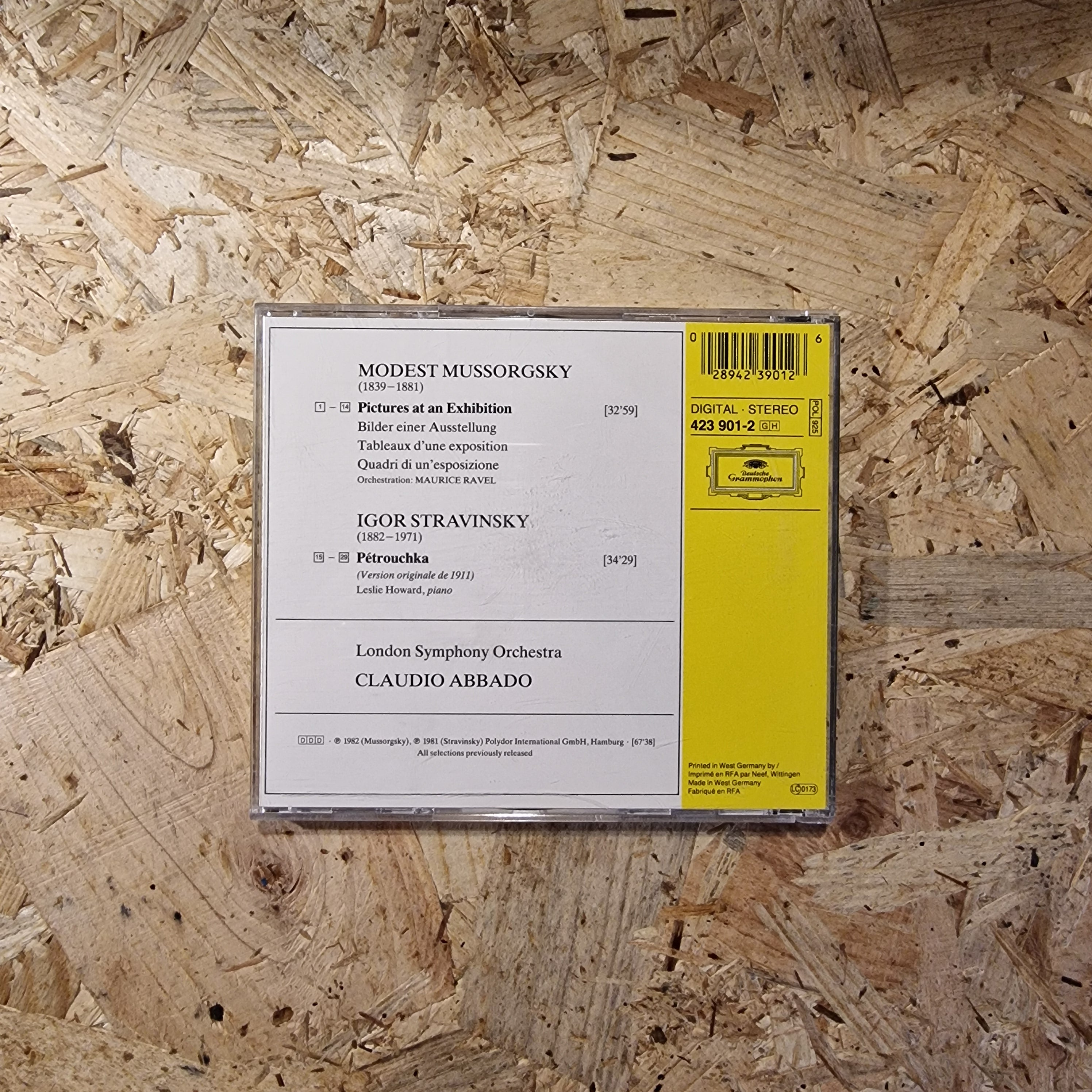 Mussorgsky / Ravel - Stravinsky : London Symphony Orchestra, Claudio Abbado – Pictures At An Exhibition / Pétrouchka