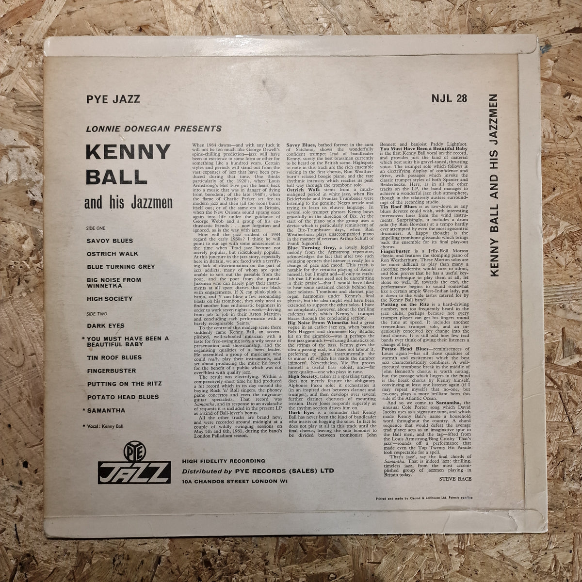 Kenny Ball And His Jazzmen – Kenny Ball And His Jazzmen