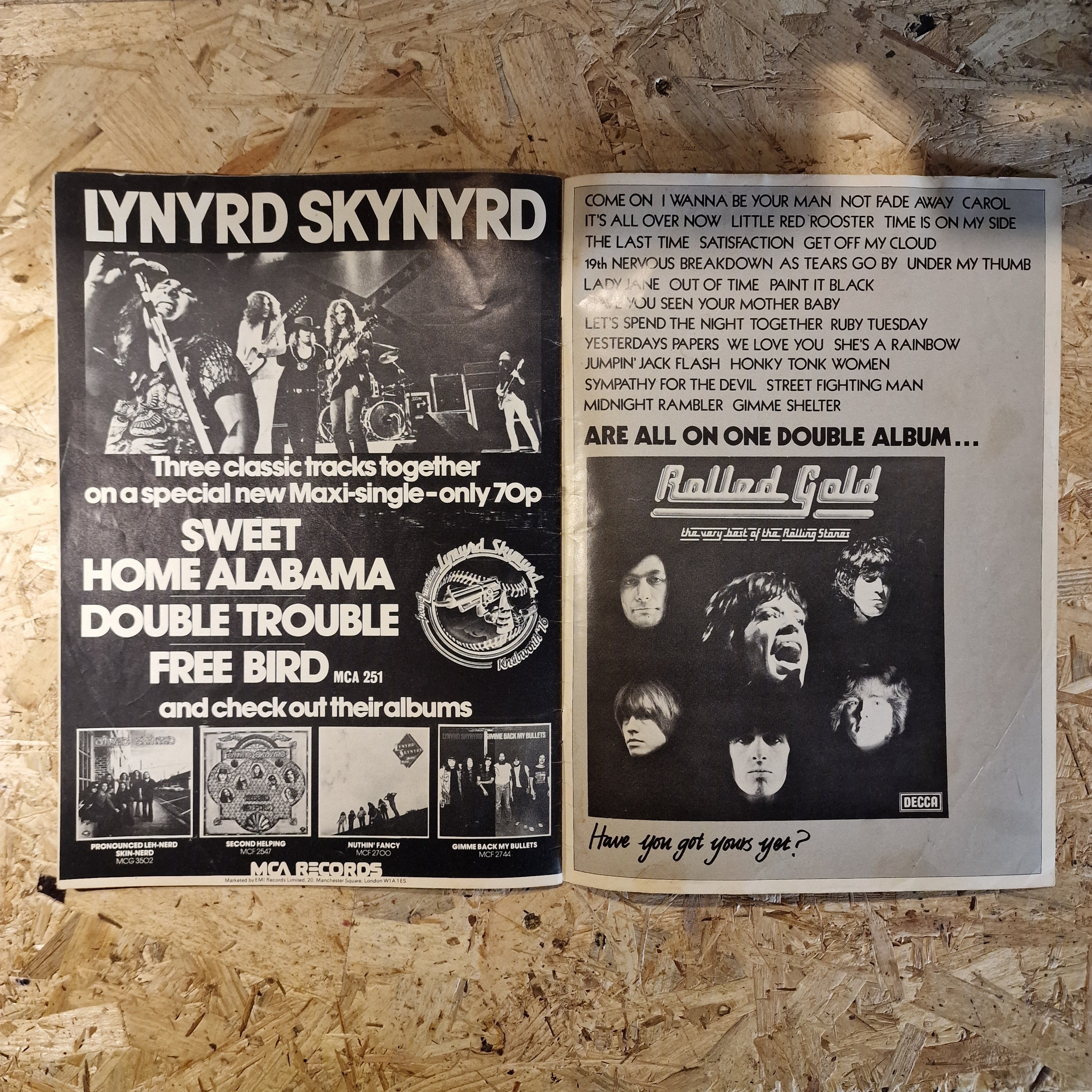 Knebworth Fair - Official Programme (1976)