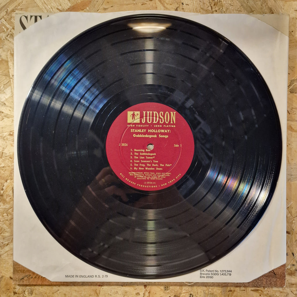 Stanley Holloway Accompanied By The Gobbledegook Symphony Orchestra – Gobbledegook Songs