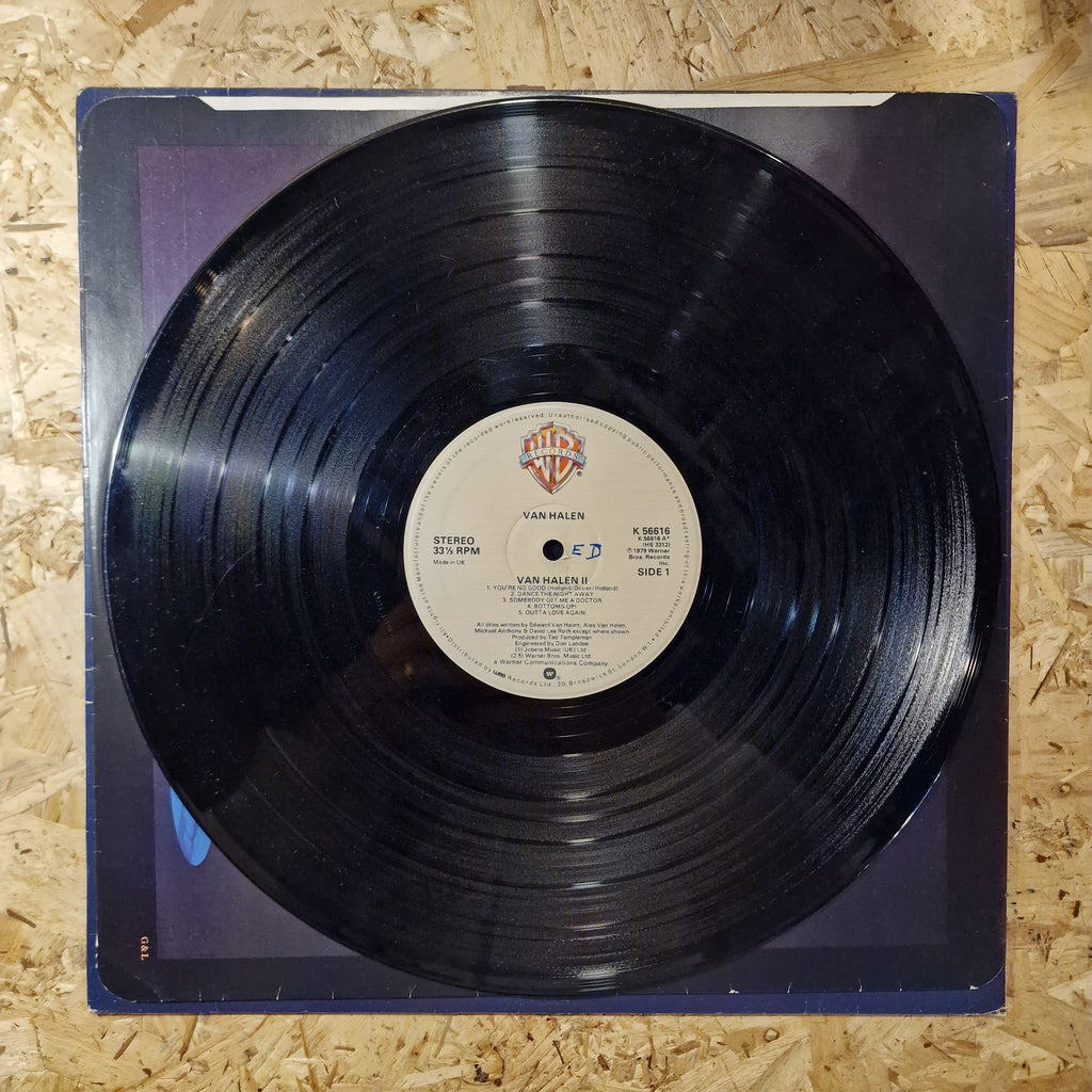 Van Halen ‎– Van Halen II 1979 UK Press