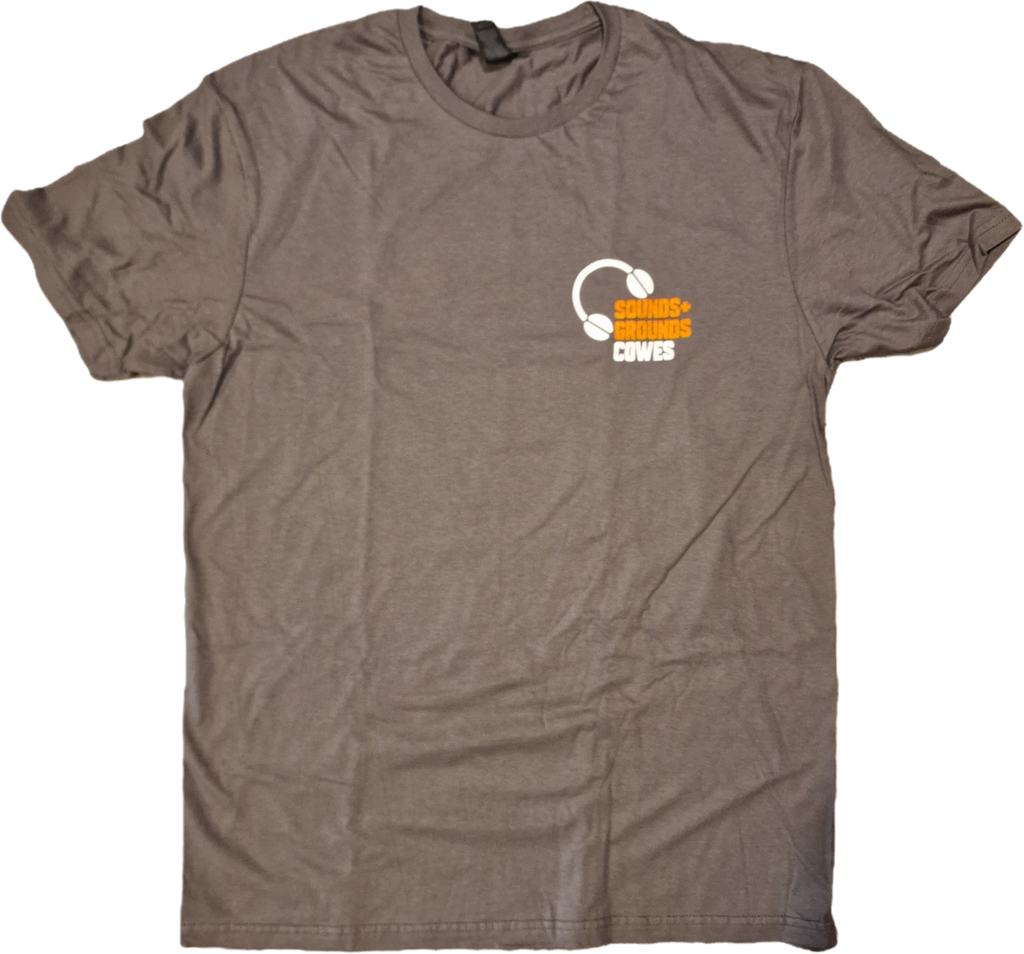 Coffee Bean Headphone Tee (Grey)